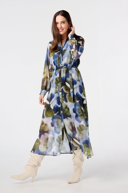 Lange jurk met print Lange jurk met print