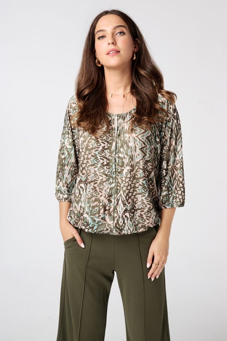 Blouse met print Blouse met print