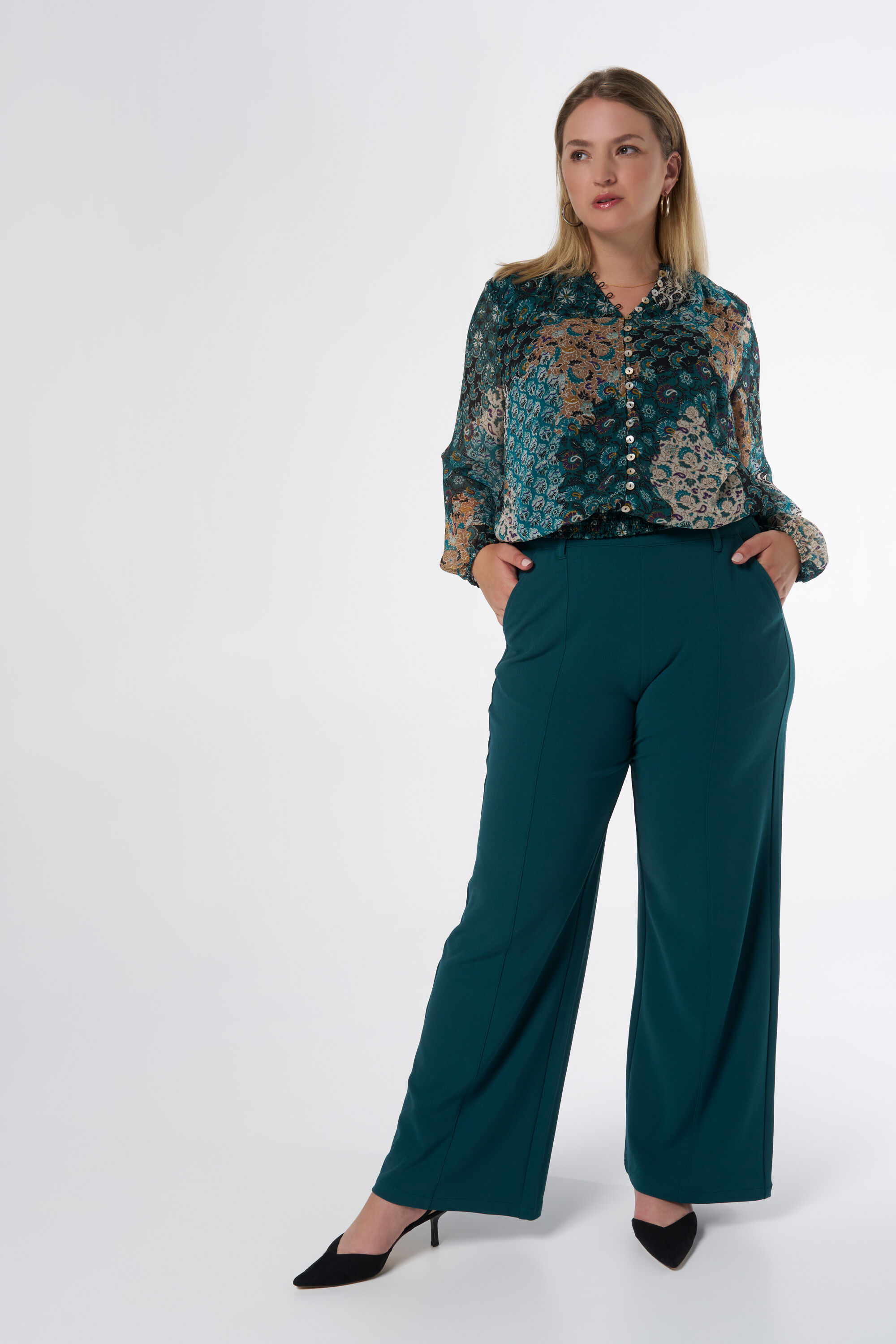 Blouse met print image number 5