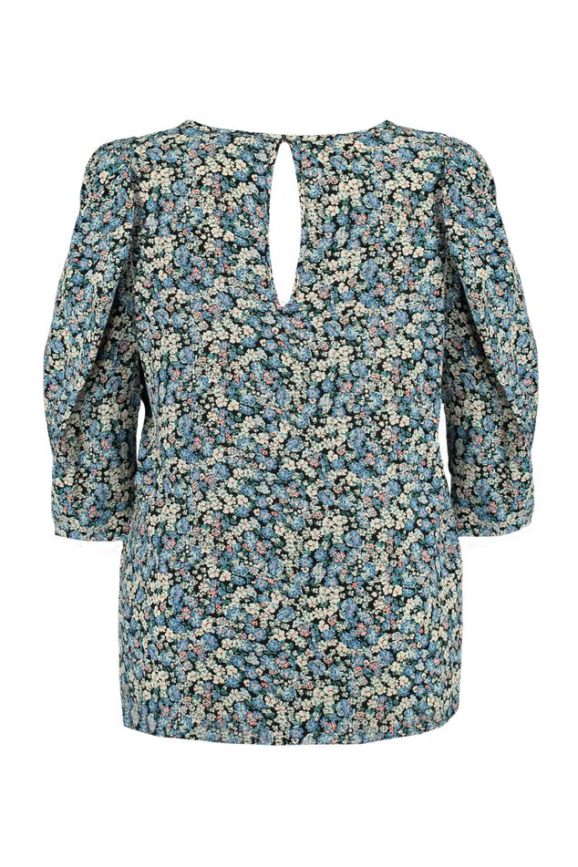 Blouse met pofmouw image number 3