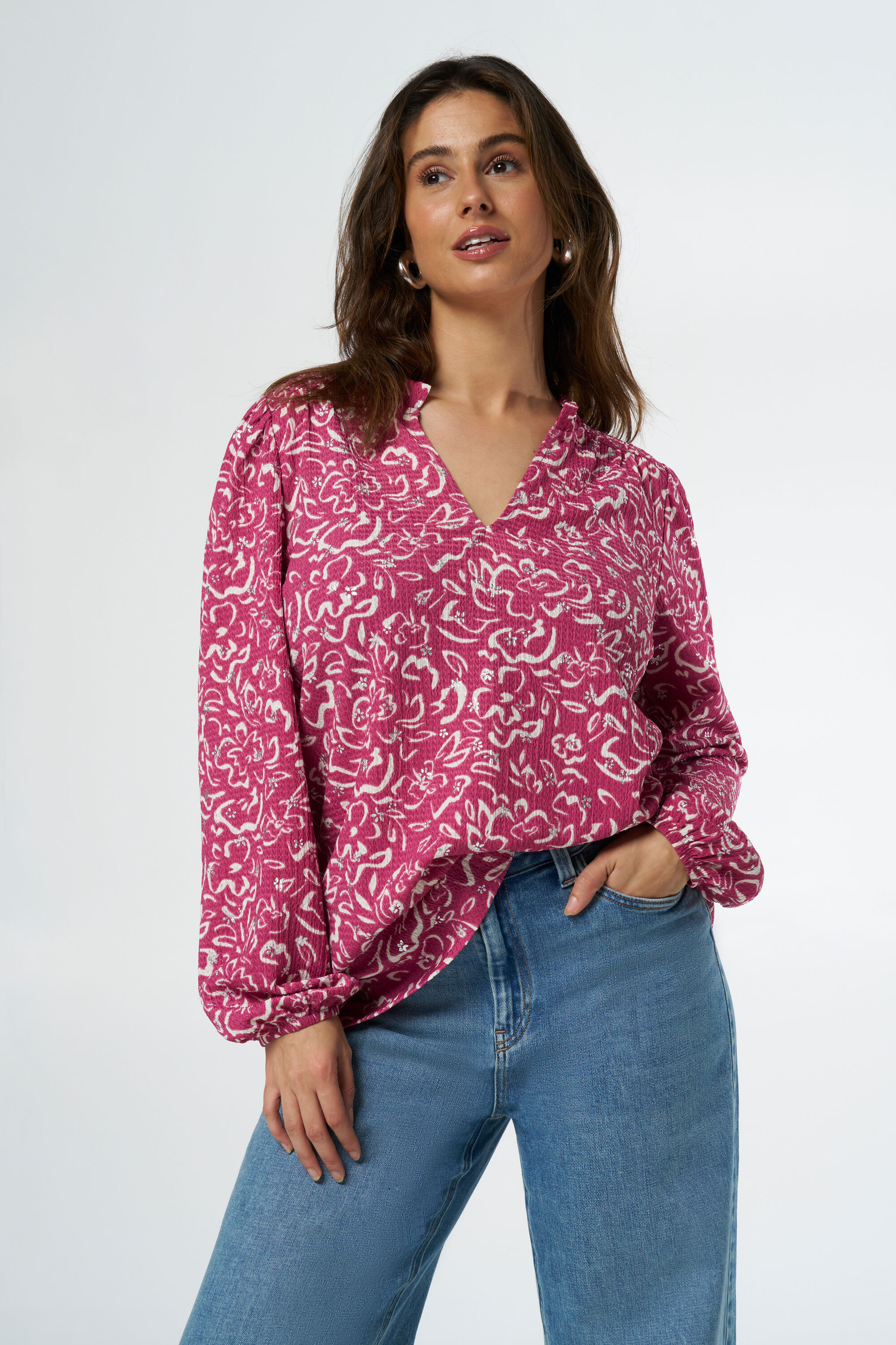 Top met print image number 5