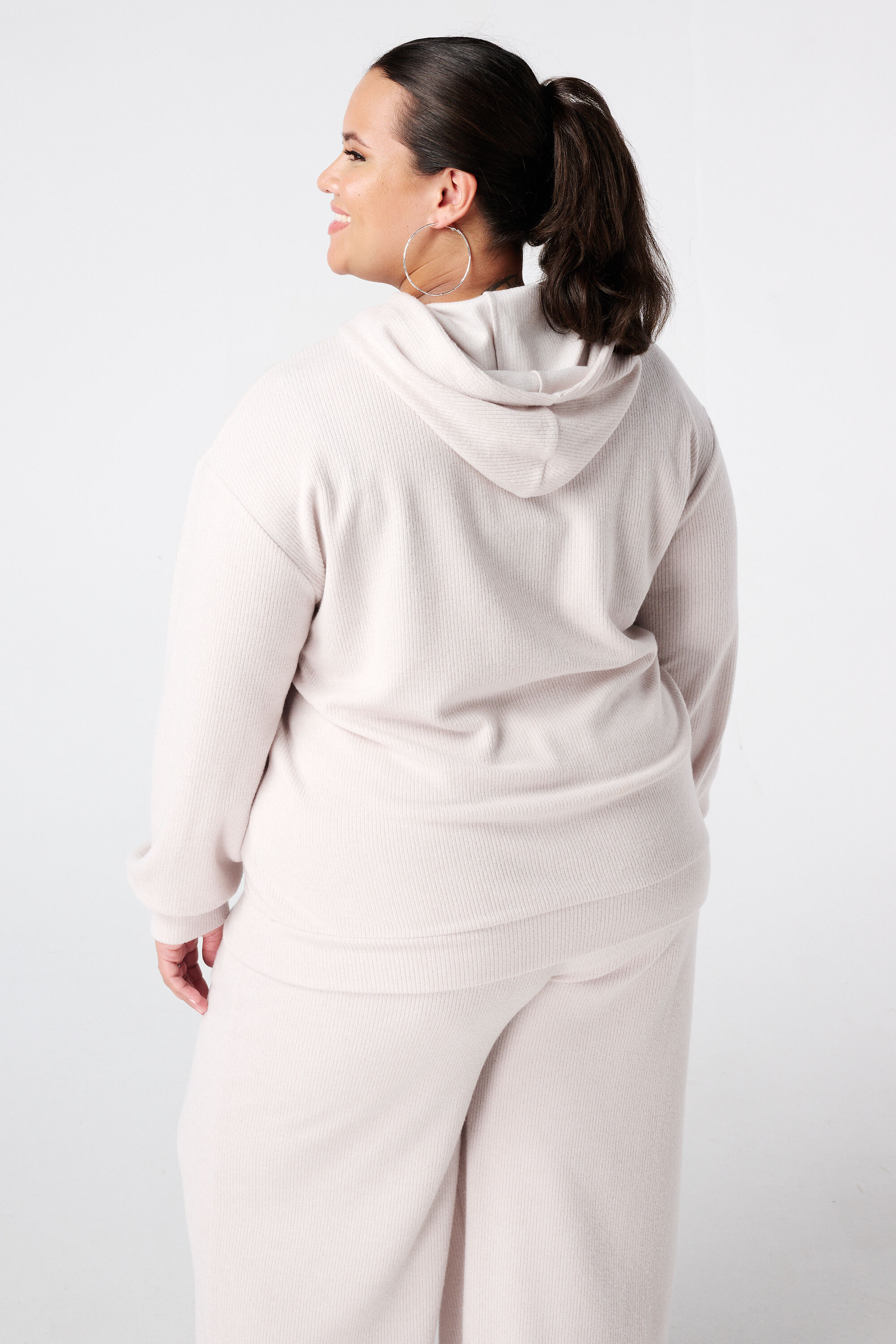 Capuchon trui met drawstrings image number 3