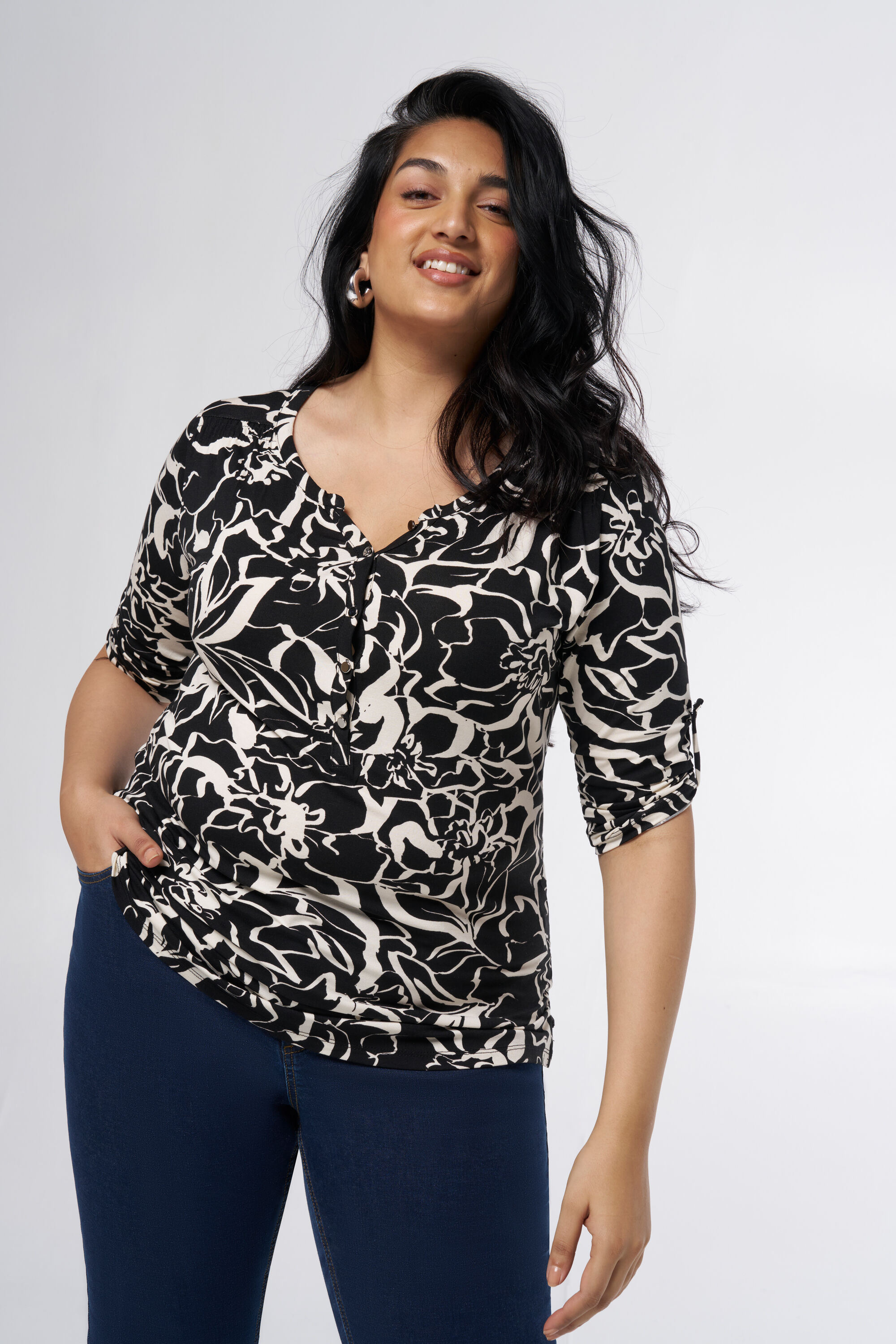 Top met print image number 5