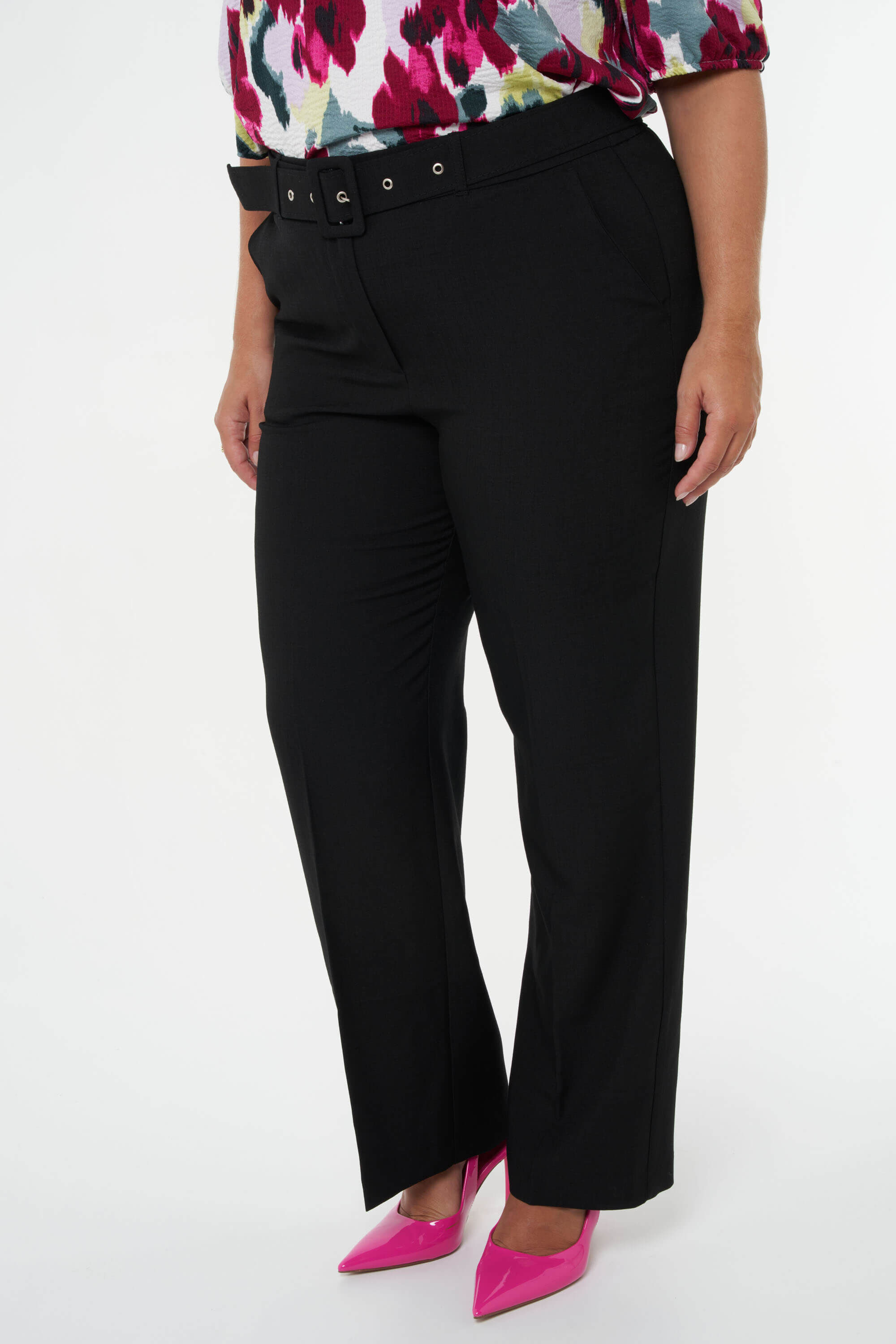 Pantalon met riem image number 6