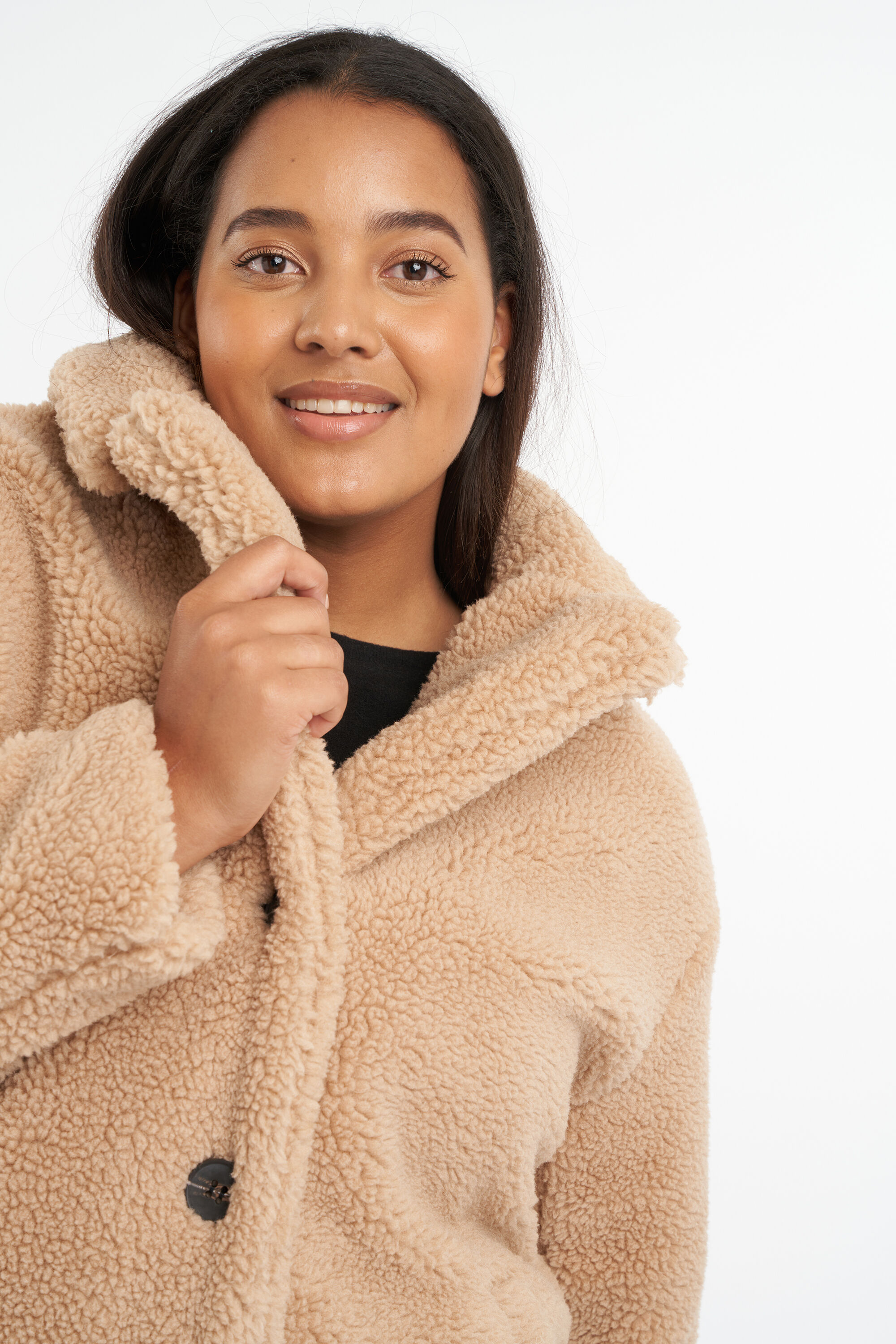 Oversized teddy jas image number 6