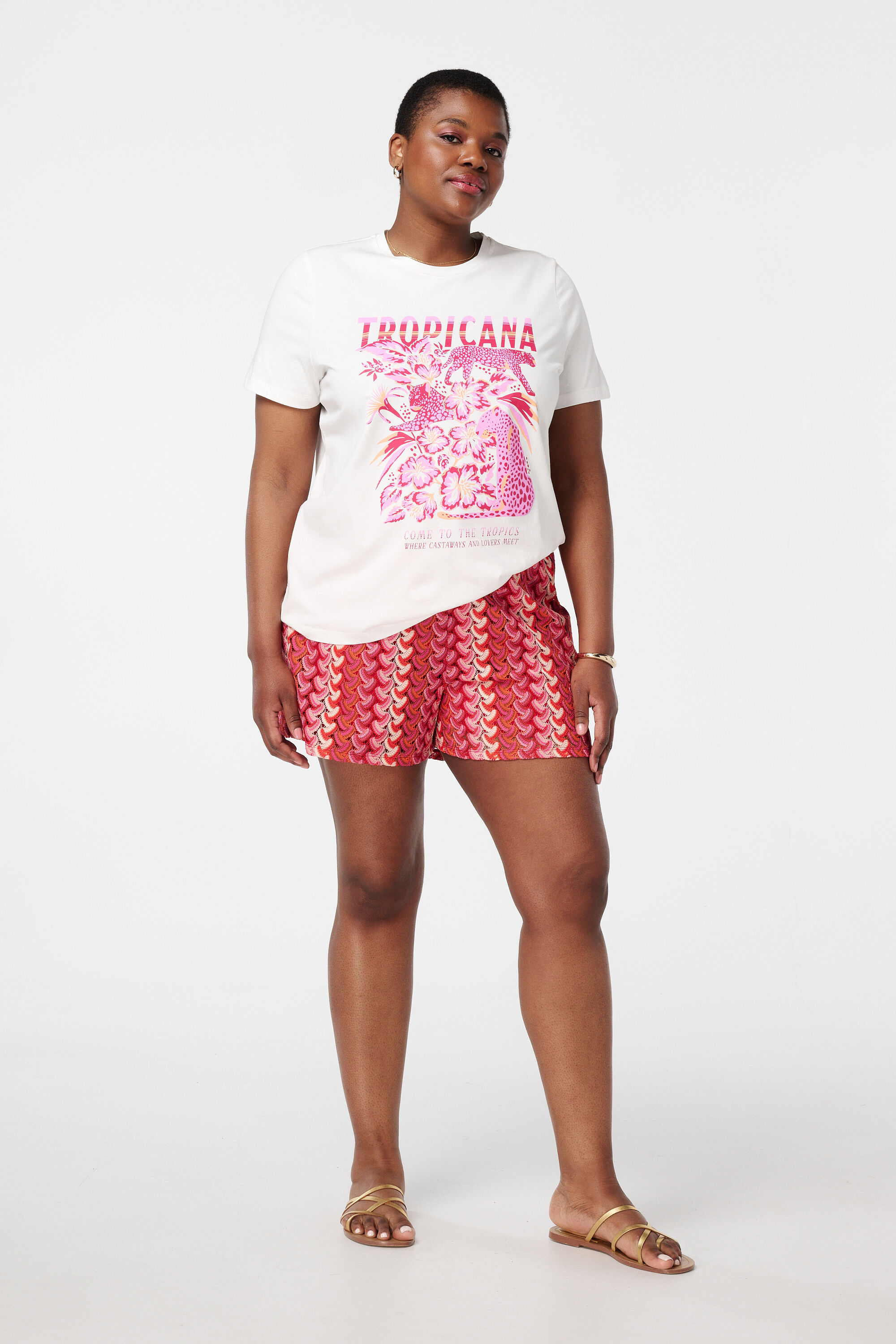 T-shirt met print image number 5