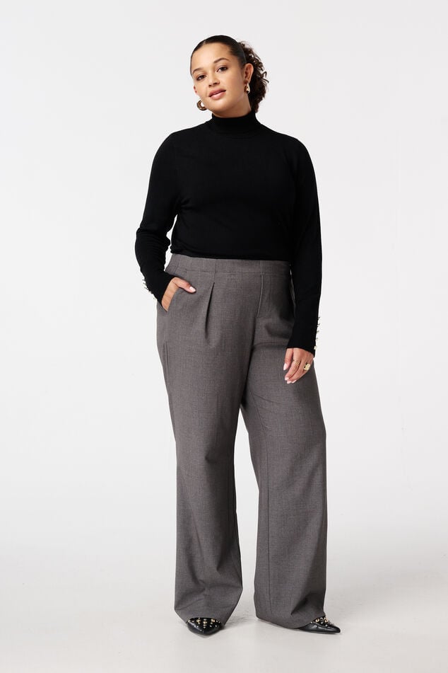 Wide-leg pantalon image number 0