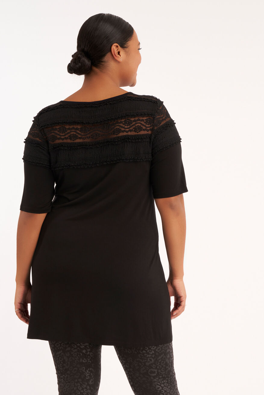 Top met A-lijn en kant image number 3