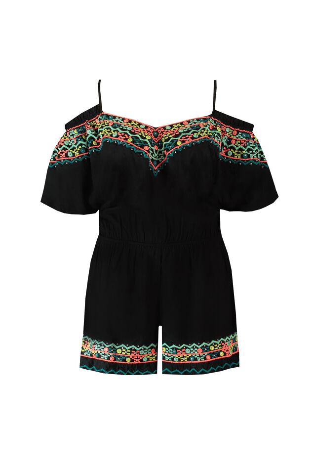 Playsuit met open schouders image number 1