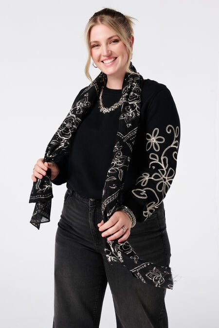 Sjaal met print Sjaal met print