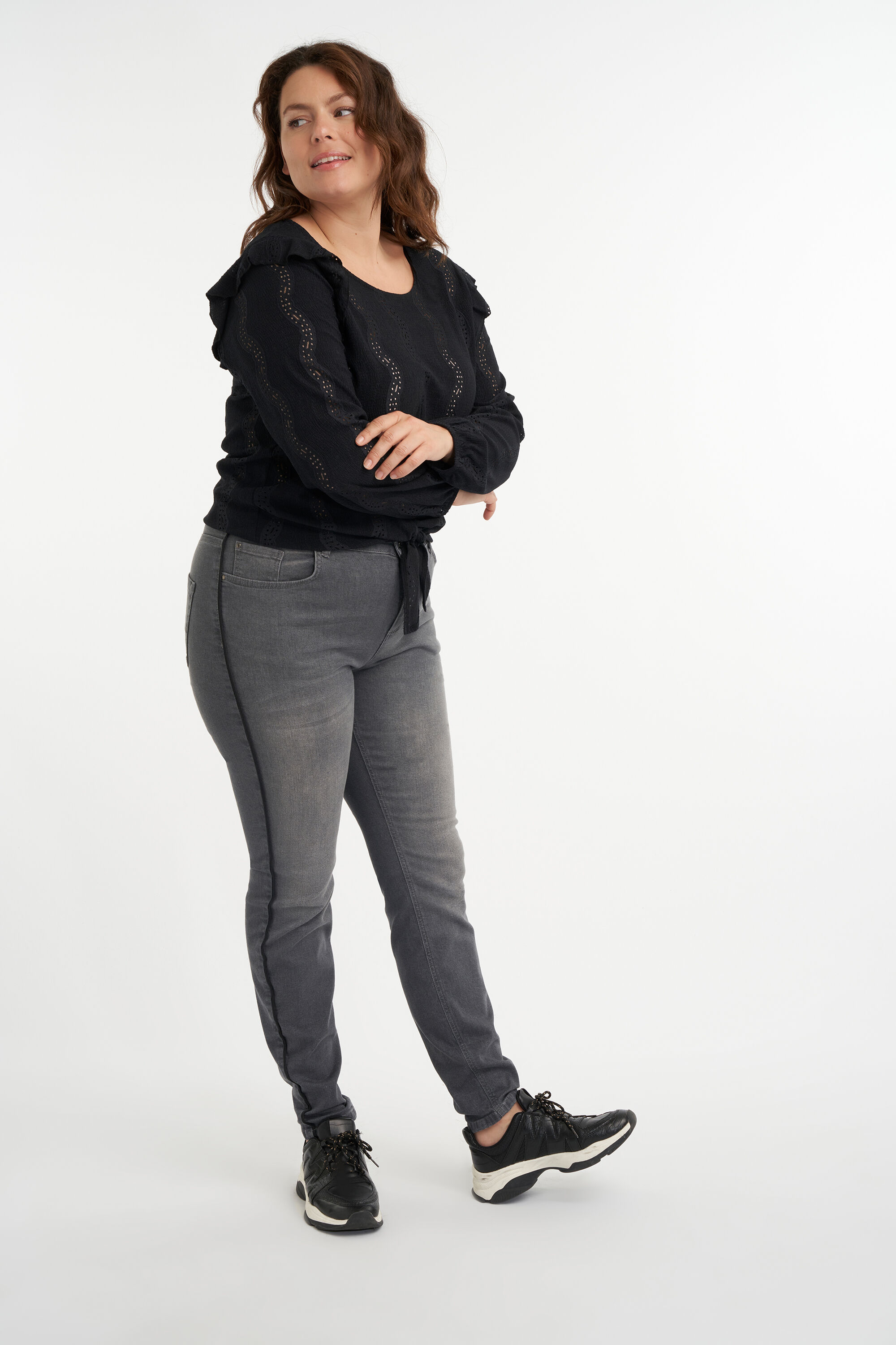 Jeans met bies  image number 4