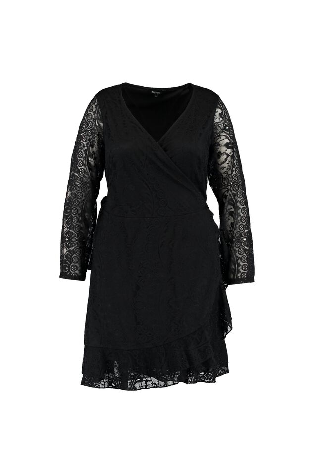 Kanten overslagjurk image number 1