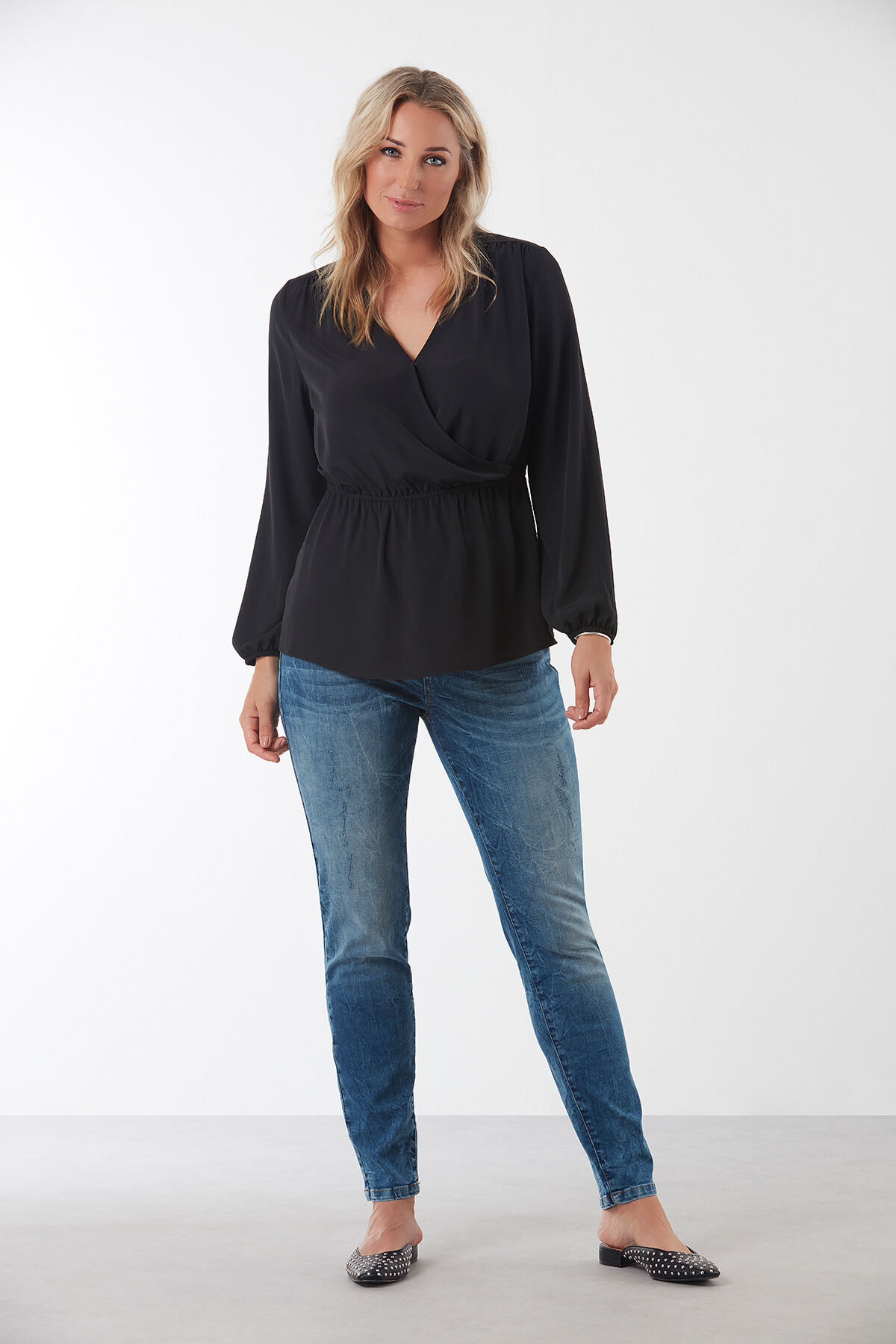 Blouse met overslag image number 3