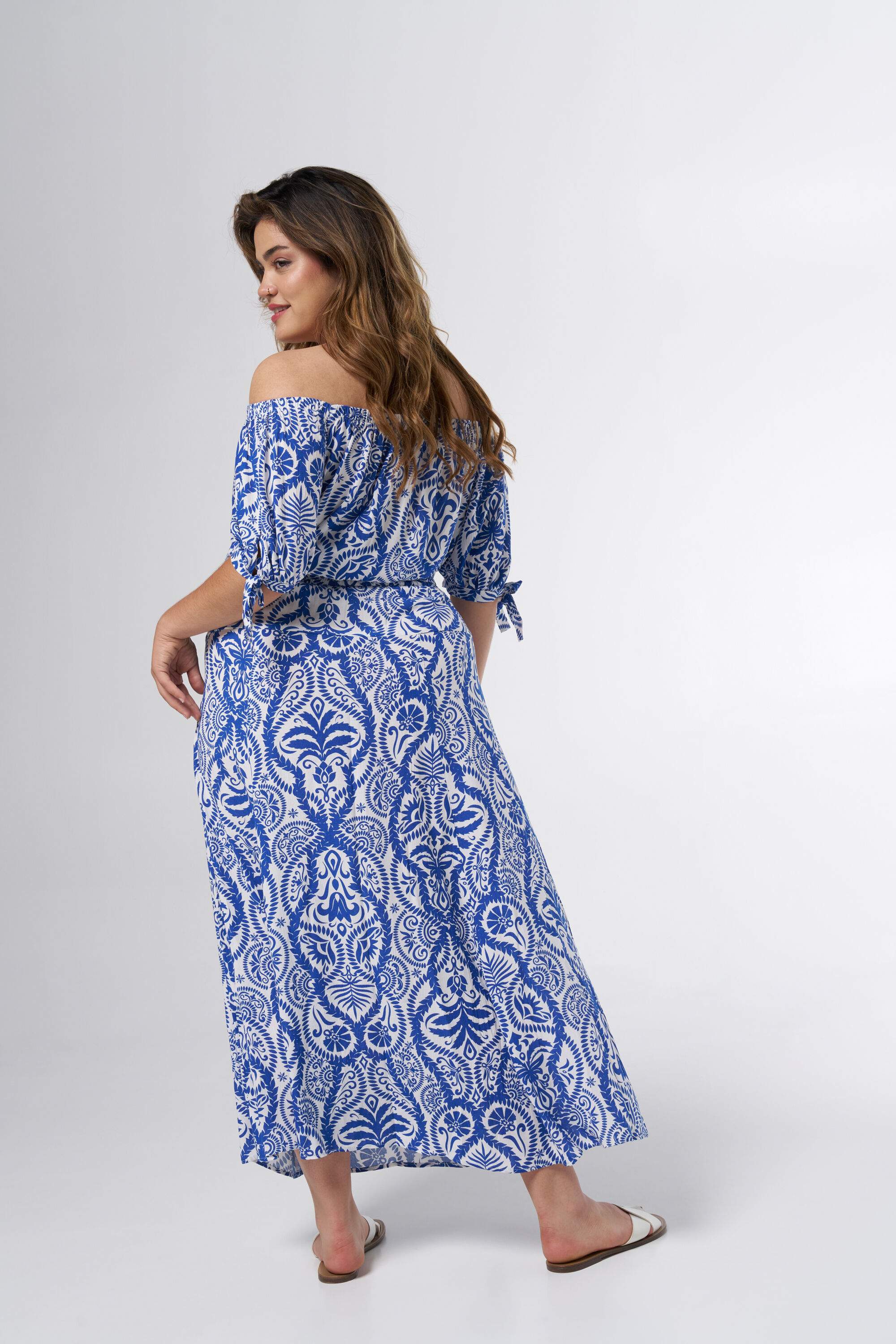 Midi rok met split image number 3