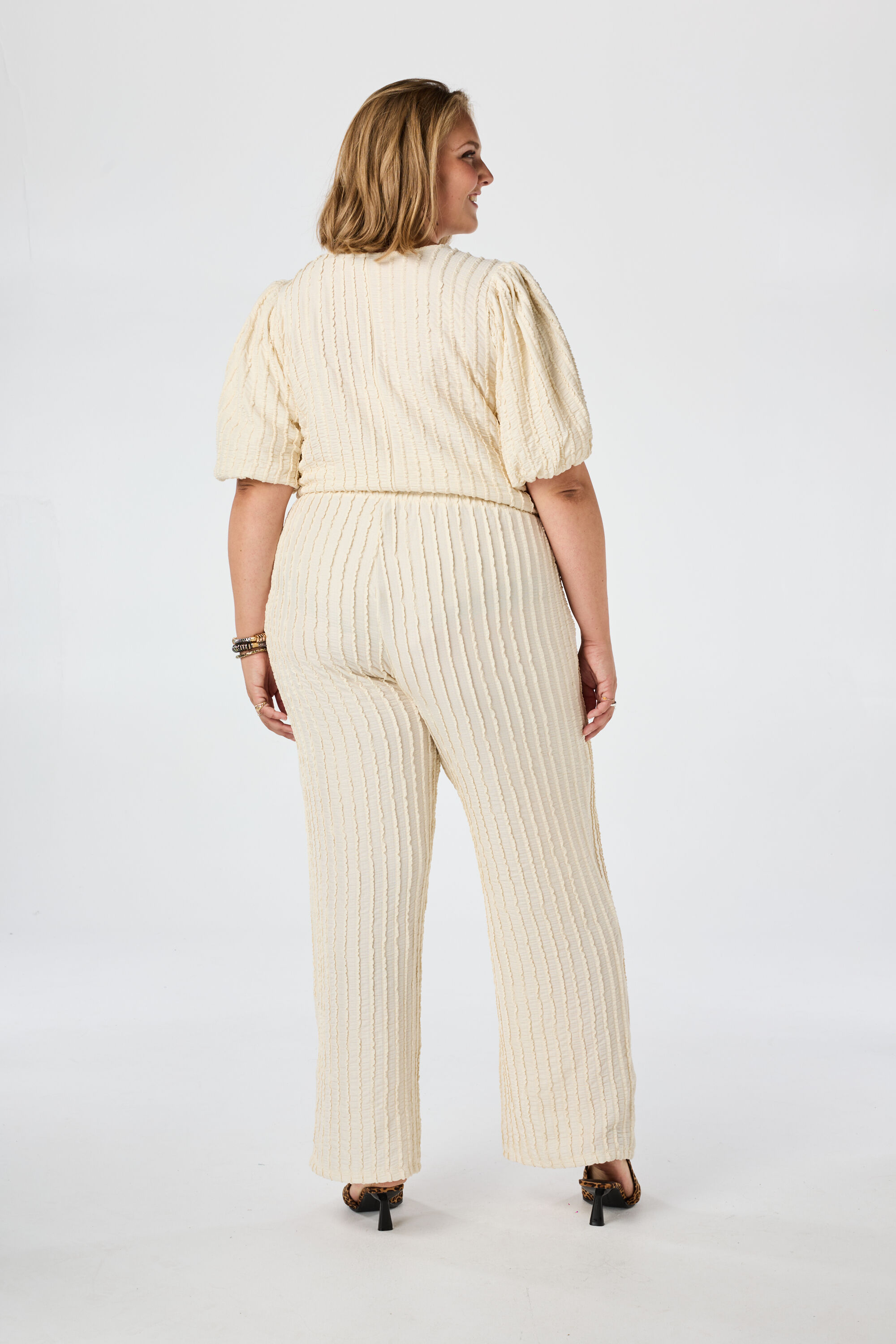 Broek met elastische taille image number 2