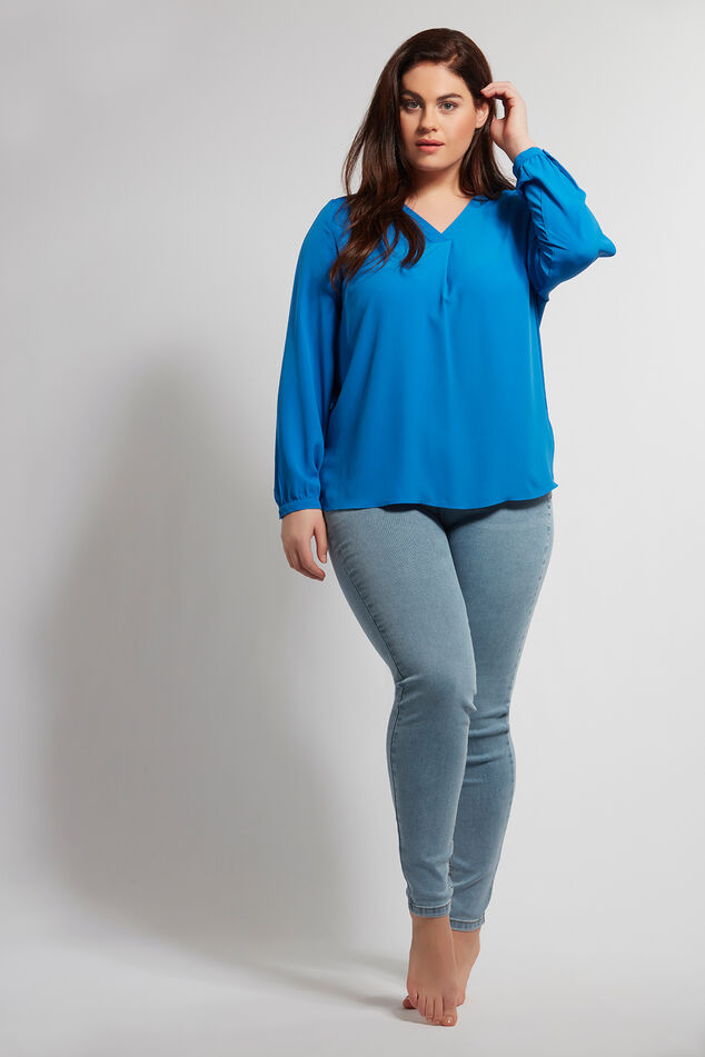 Effen blouse  image number 0