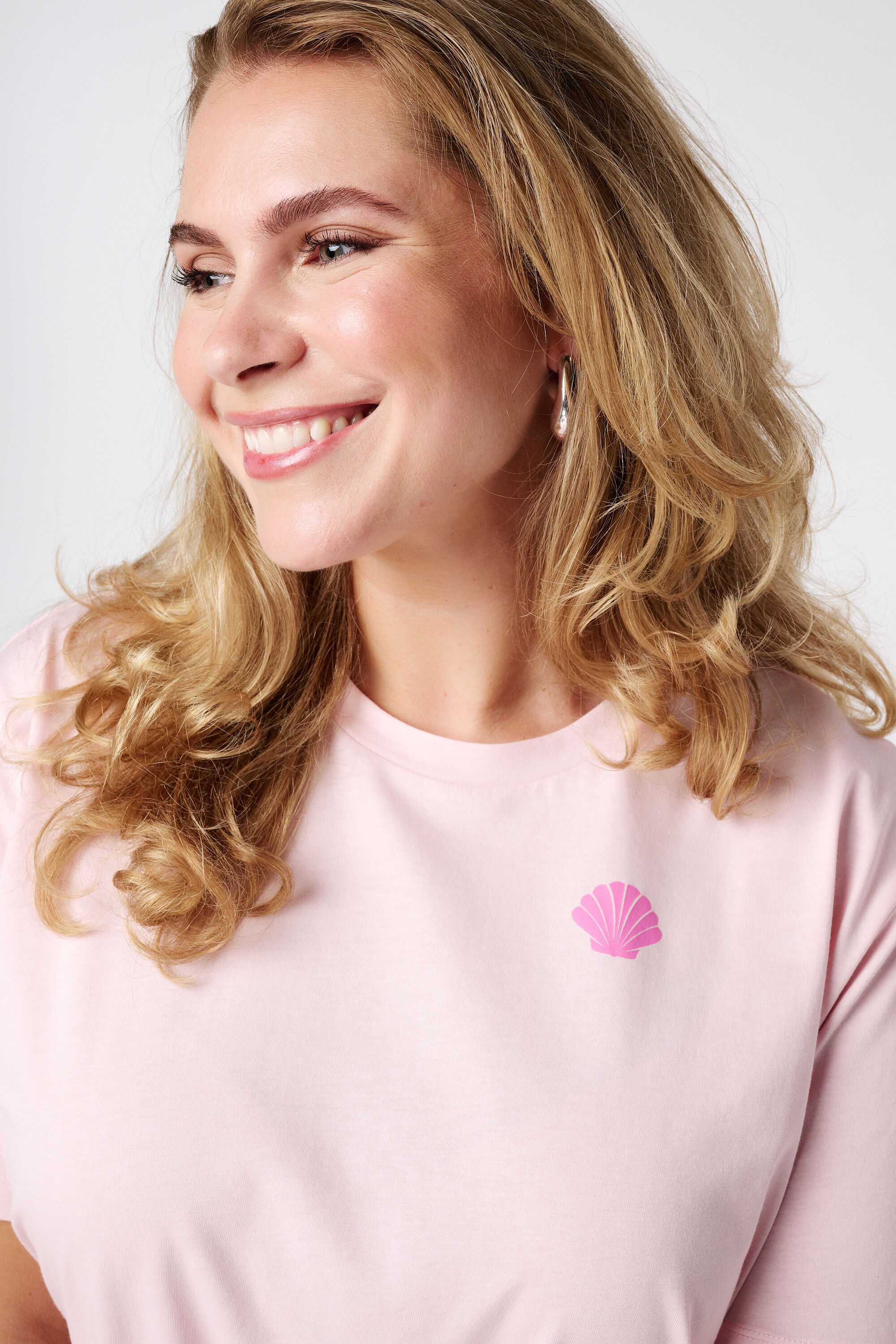 T-shirt met zomerse print image number 4