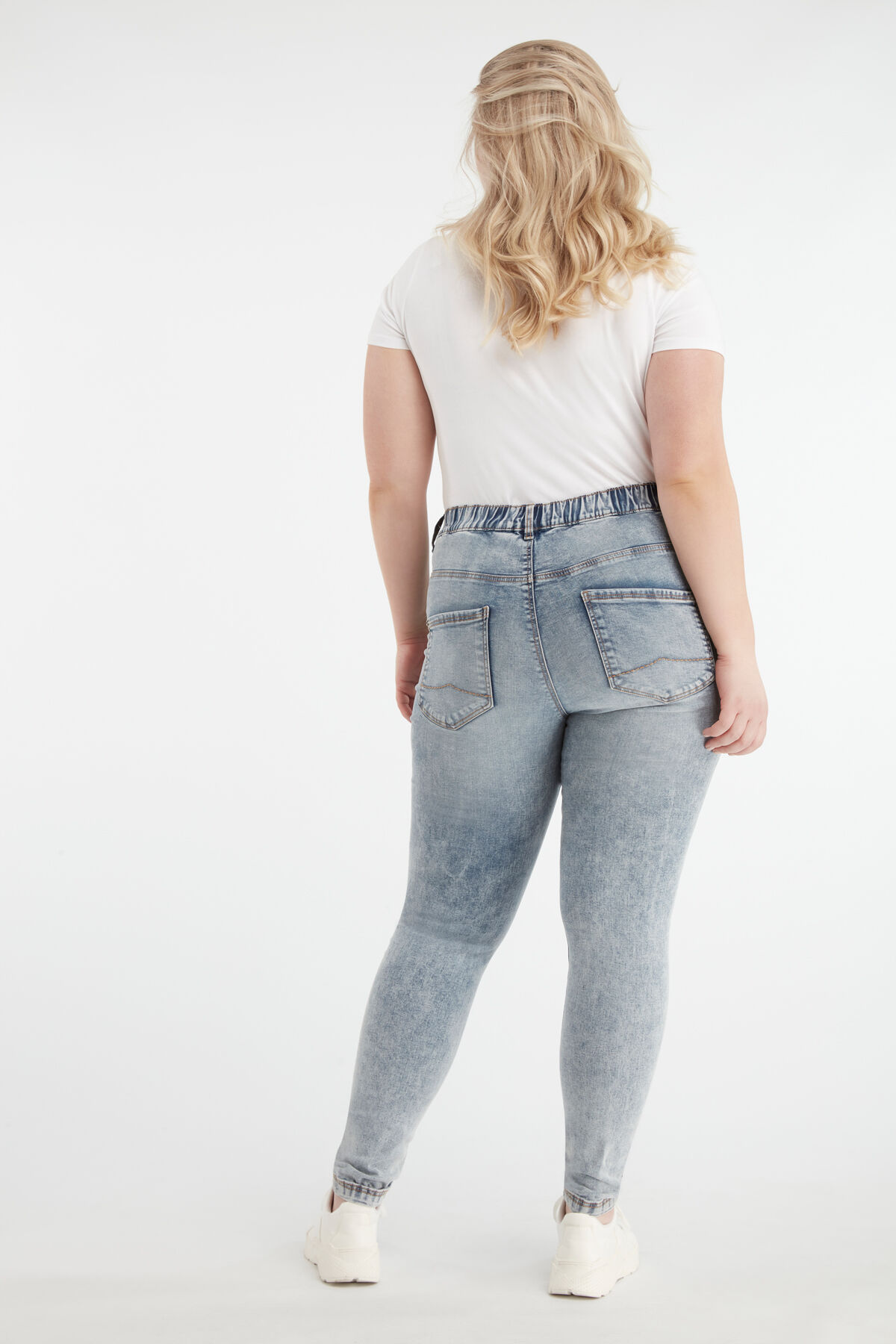 Slim fit tregging POPPY image number 6