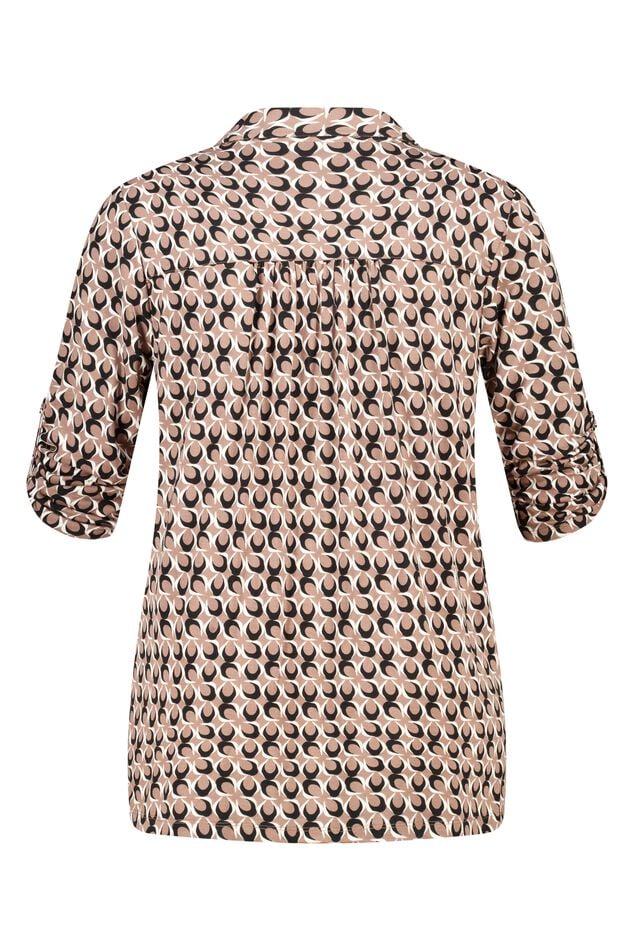 Jersey top met print image number 2
