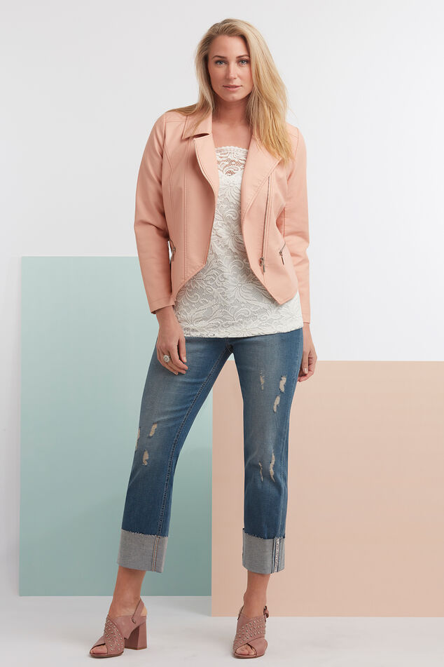 Imitatieleren bikerjasje image number 0