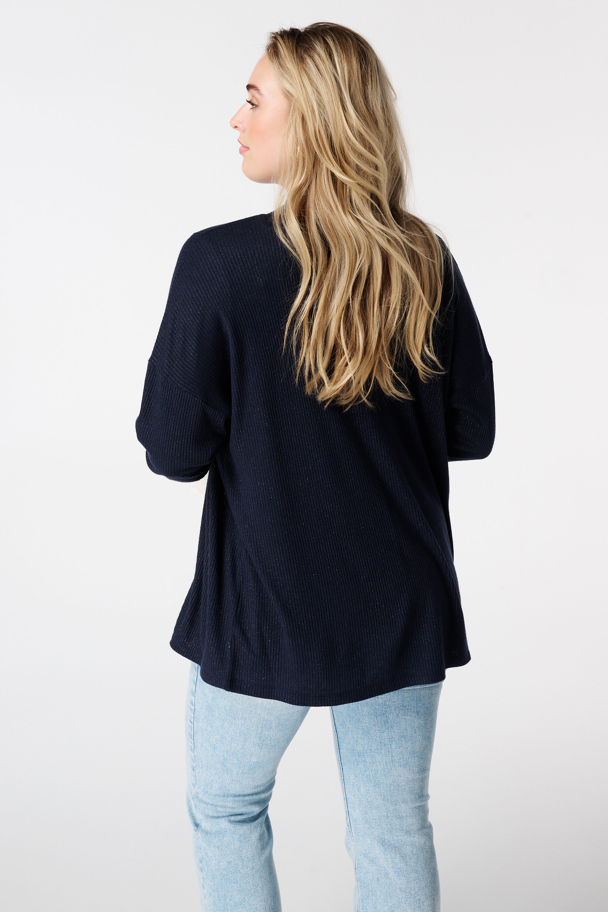 Vest met lurex image number 3