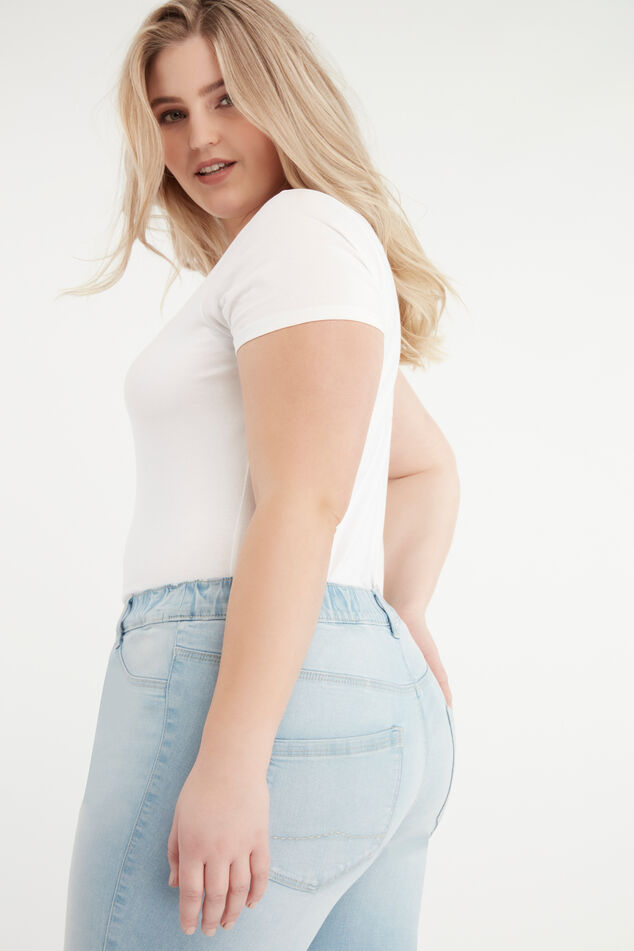 Slim fit 7/8 tregging POPPY image number 3