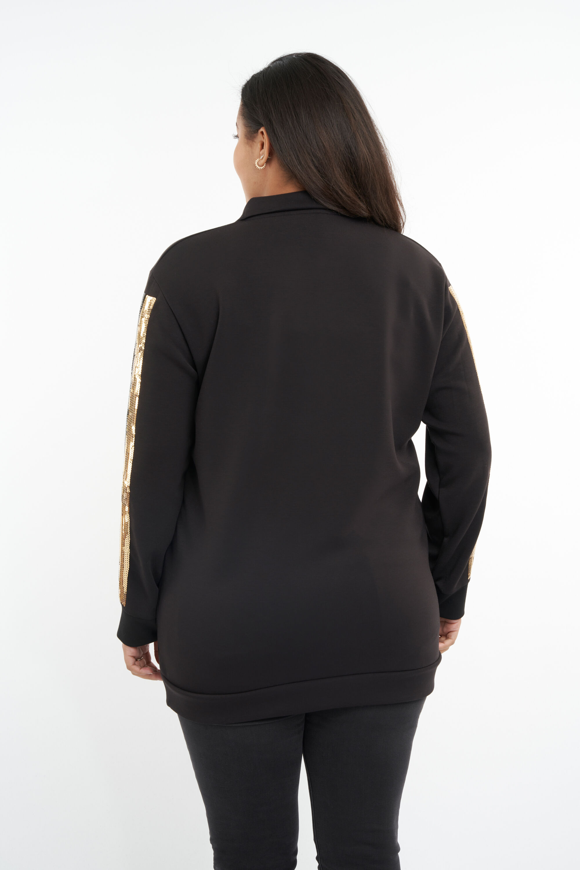 Sweater met rits image number 3