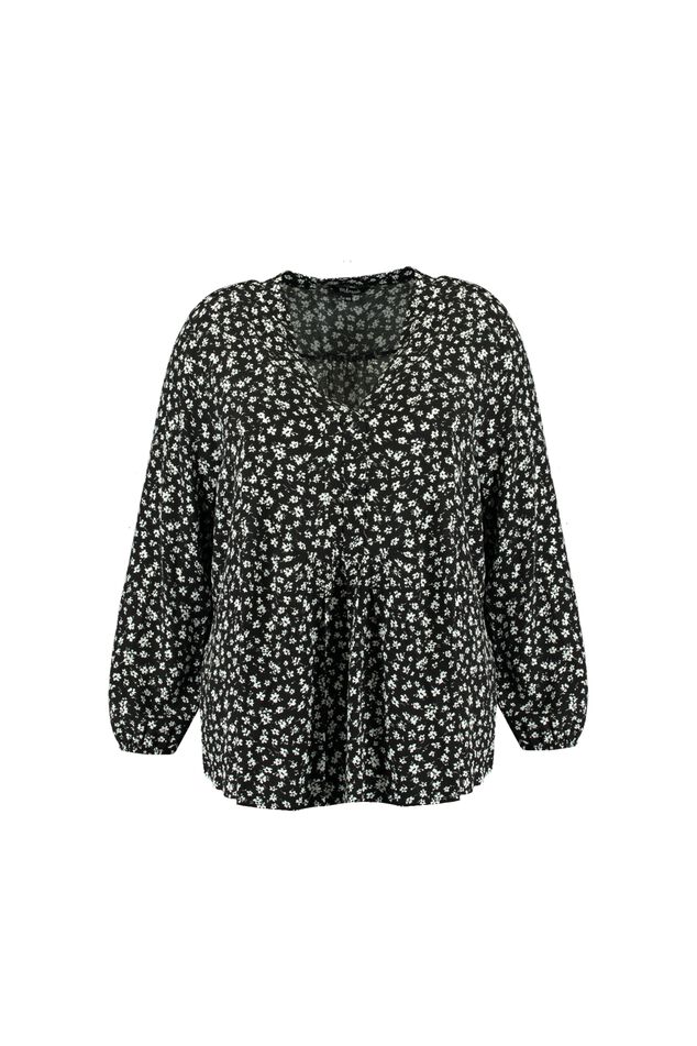 Blouse met bloemenprint image number 1