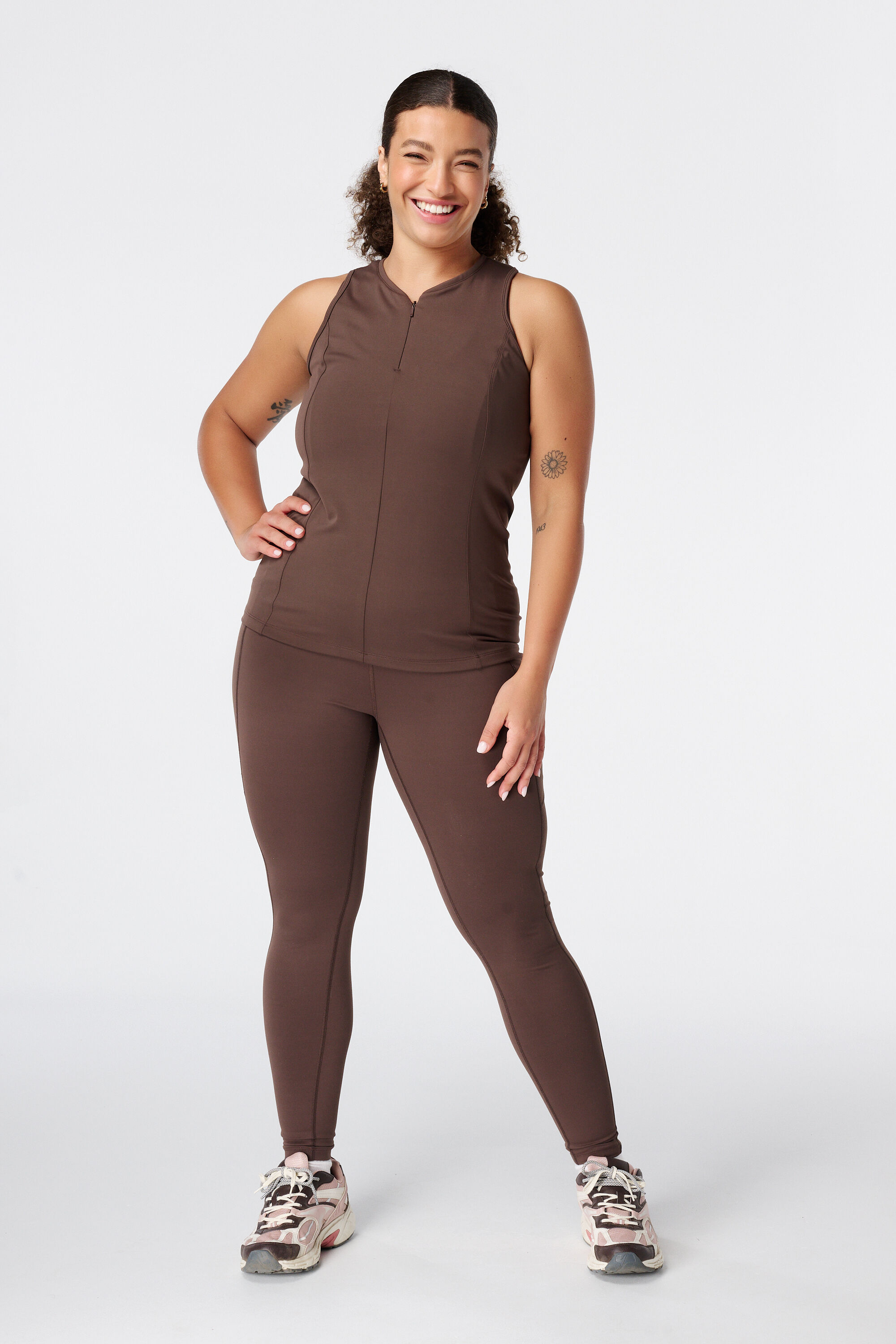 Sportlegging met zijzakken