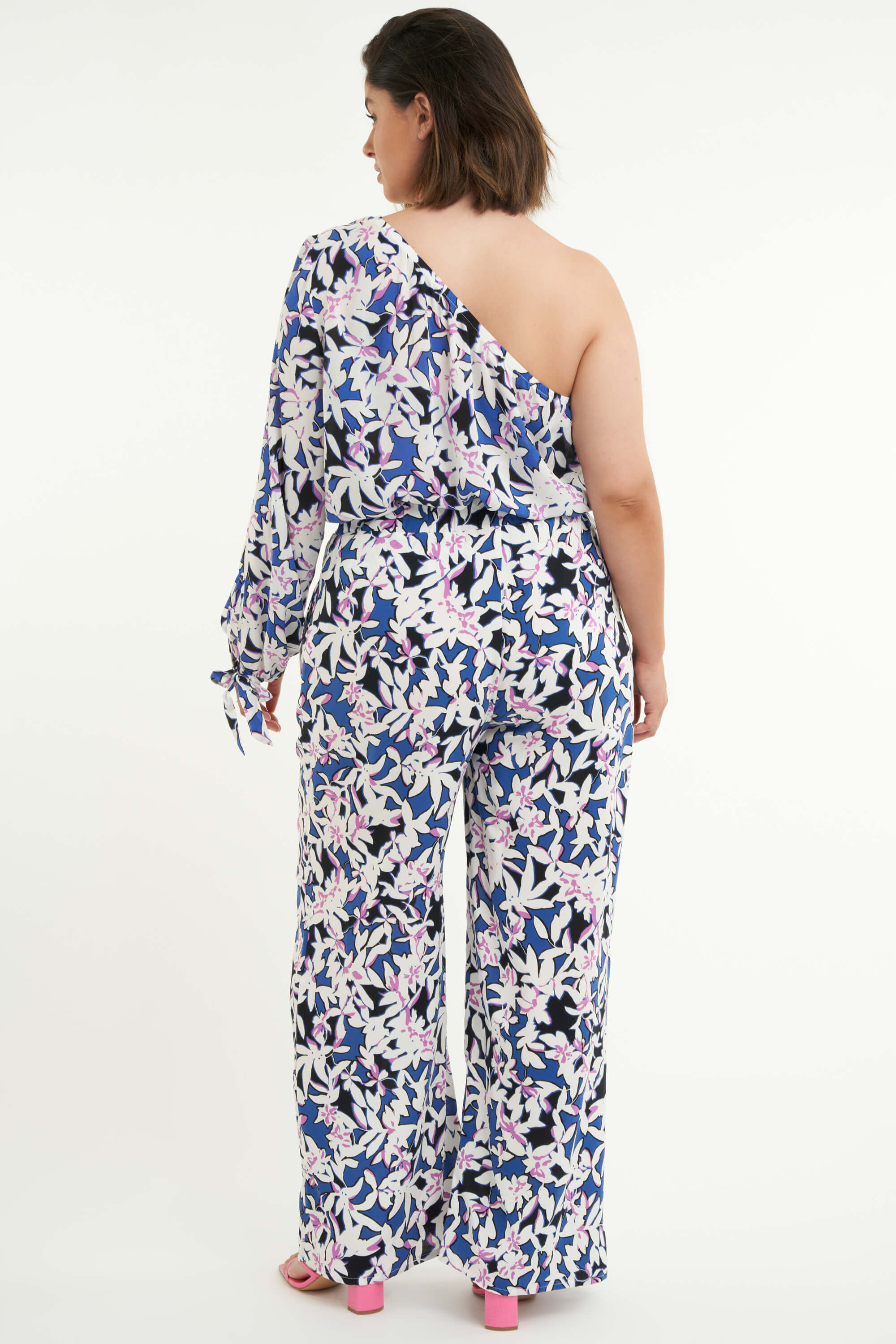 Wijde broek met split image number 4