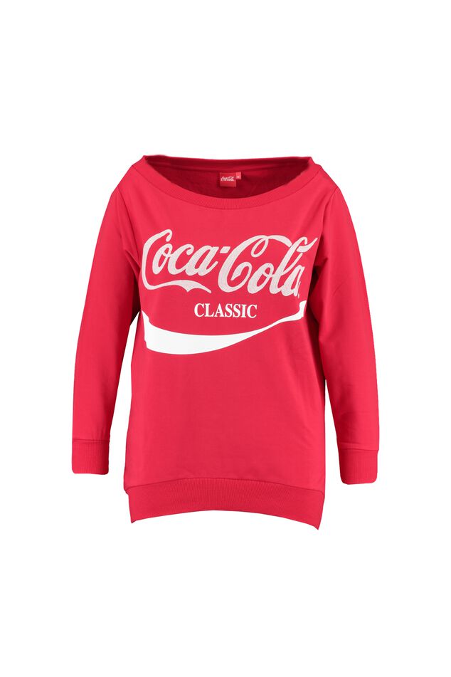Sweater met Coca-Cola print image number 1