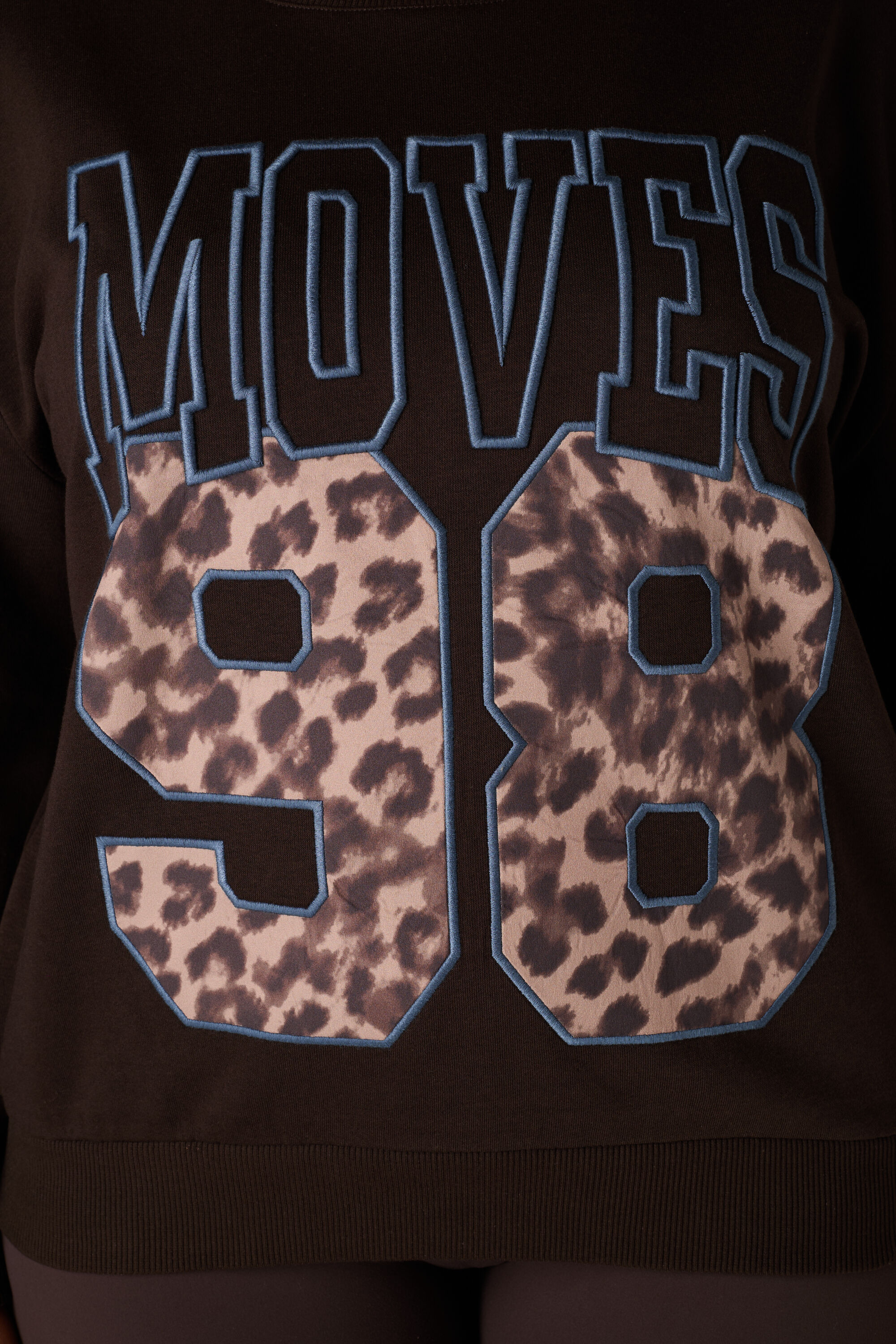 Sweater met sportieve print image number 4