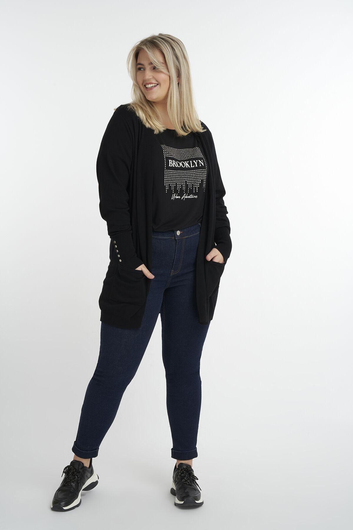 Lang openvallend vest image number 5