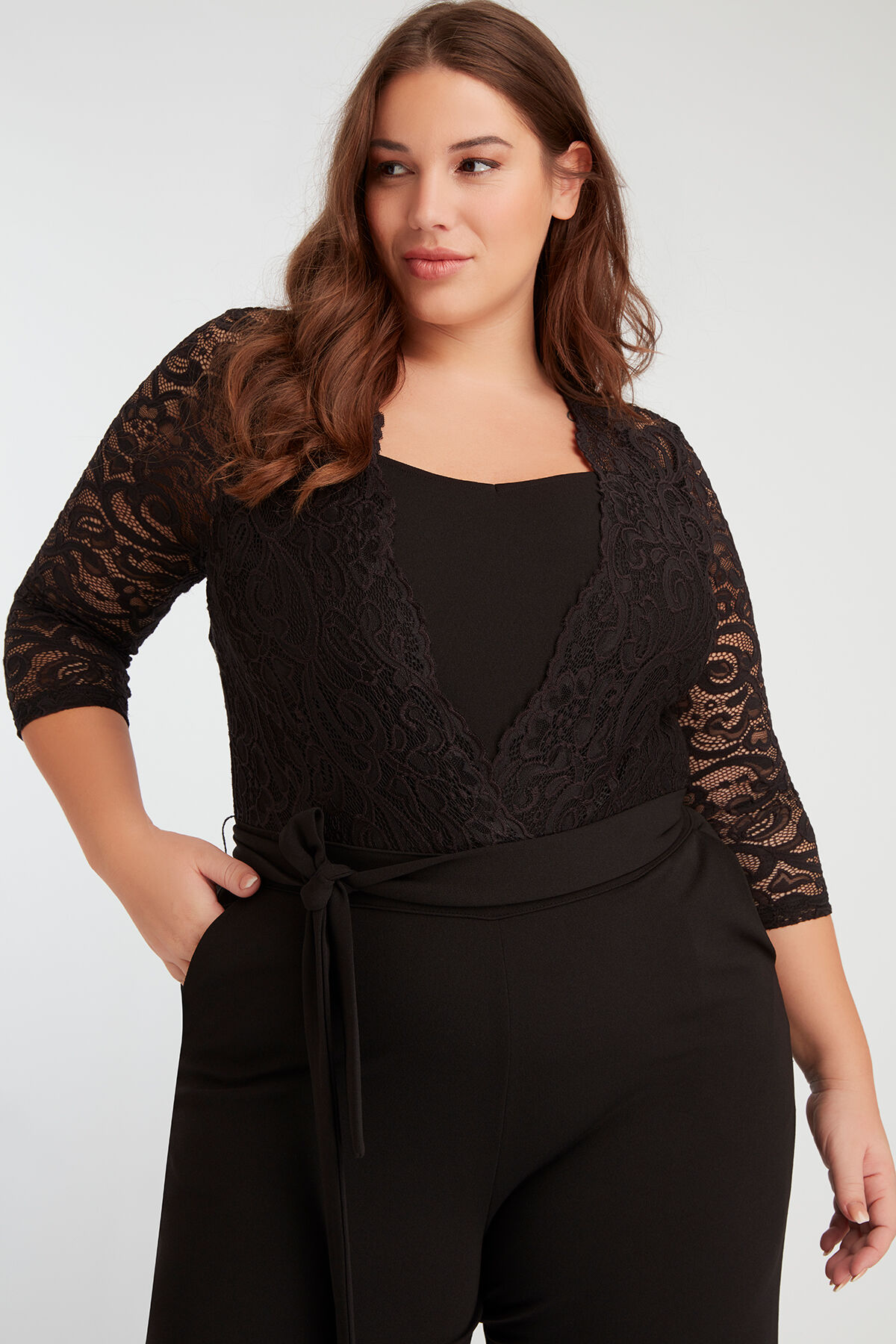 Jumpsuit met kant image number 5