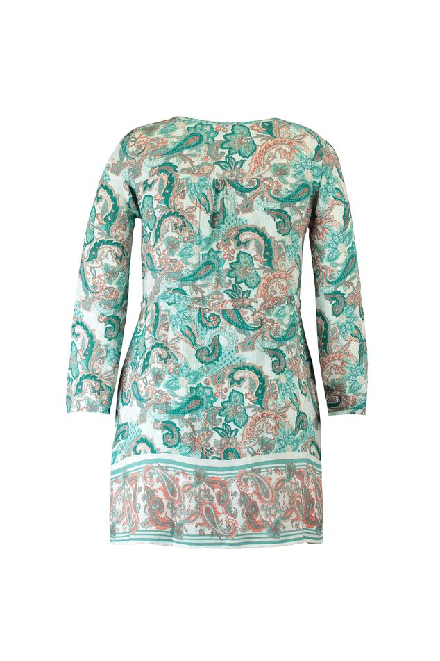 Tuniekblouse met paisley print image number 2