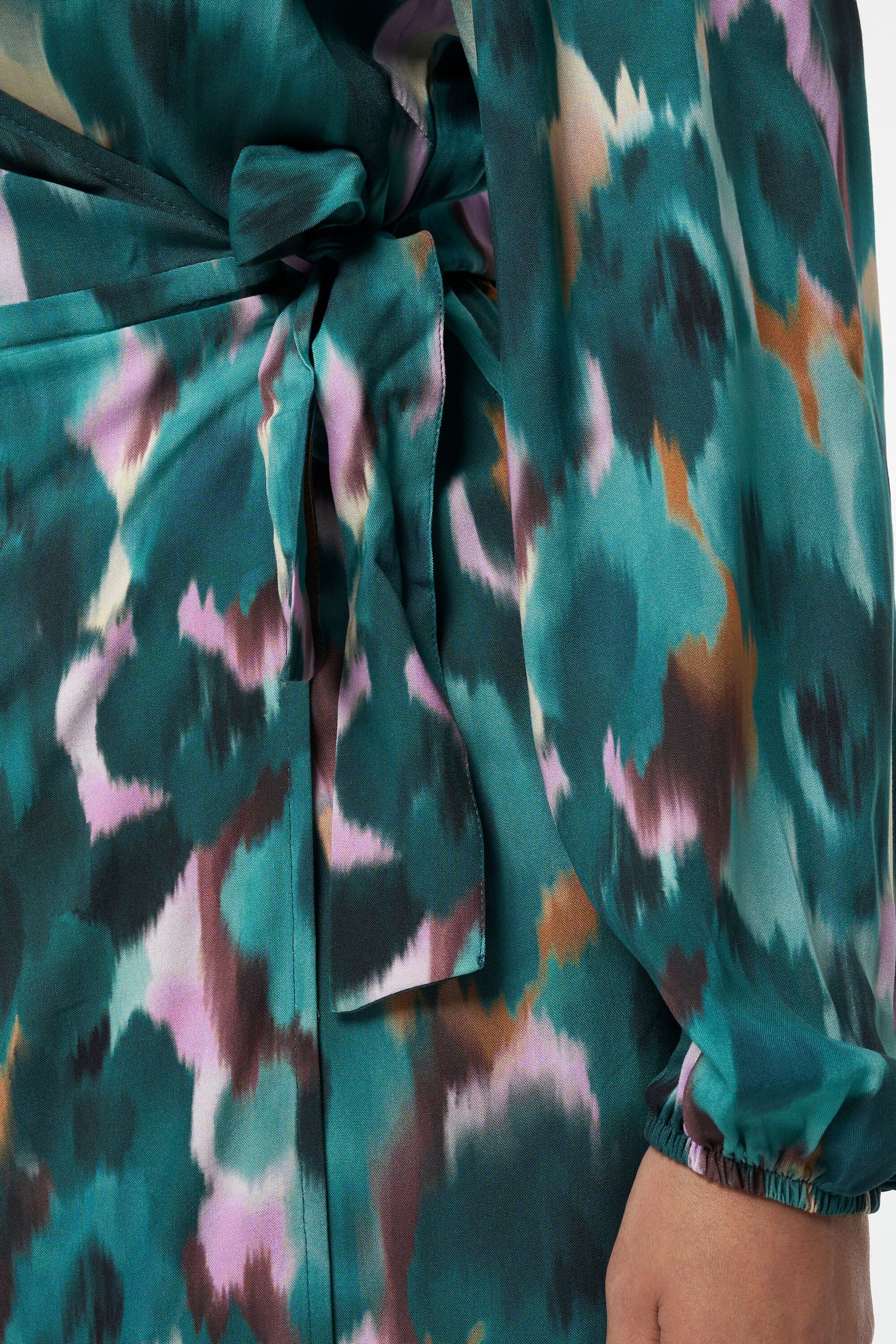 Midi jurk met print image number 4