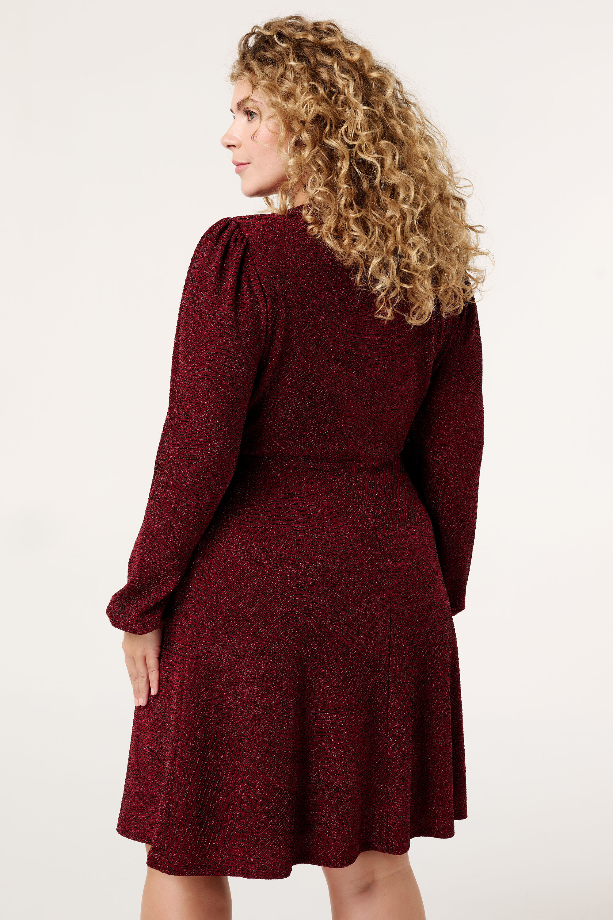 Jurk met geknoopte detail image number 3