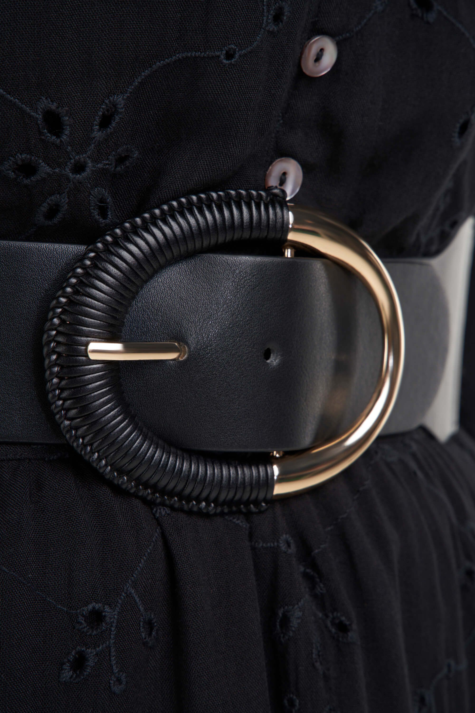 Taille riem met gouden gesp image number 3