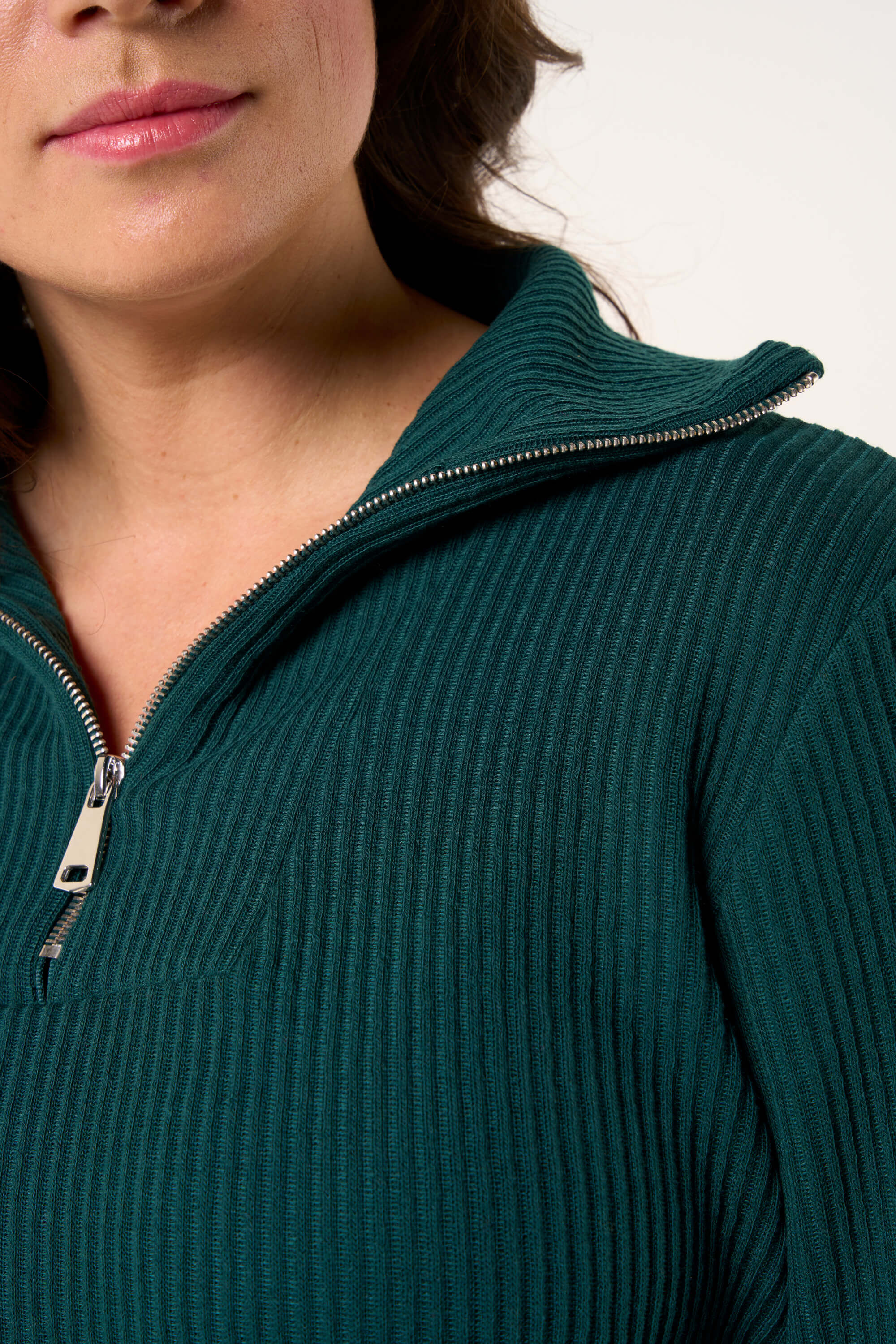 Top met rits image number 4