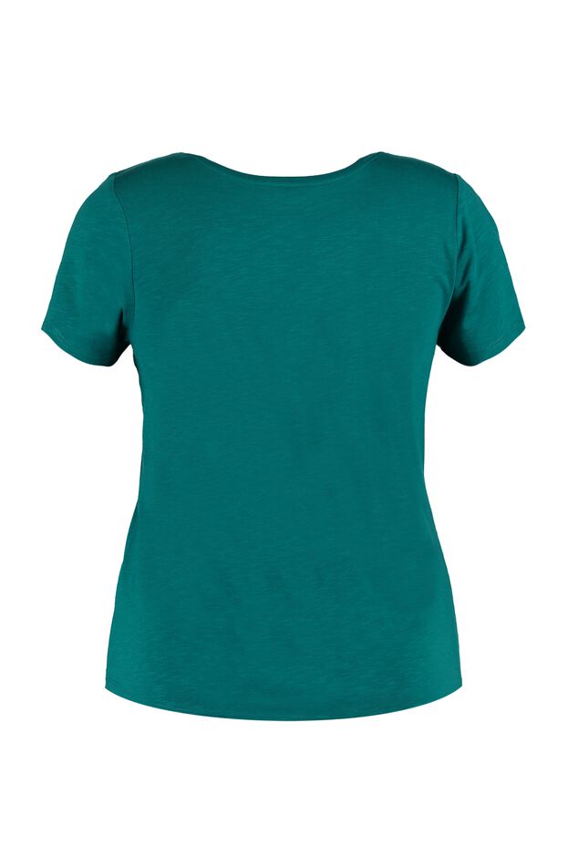 T-shirt in slubkwaliteit image number 2