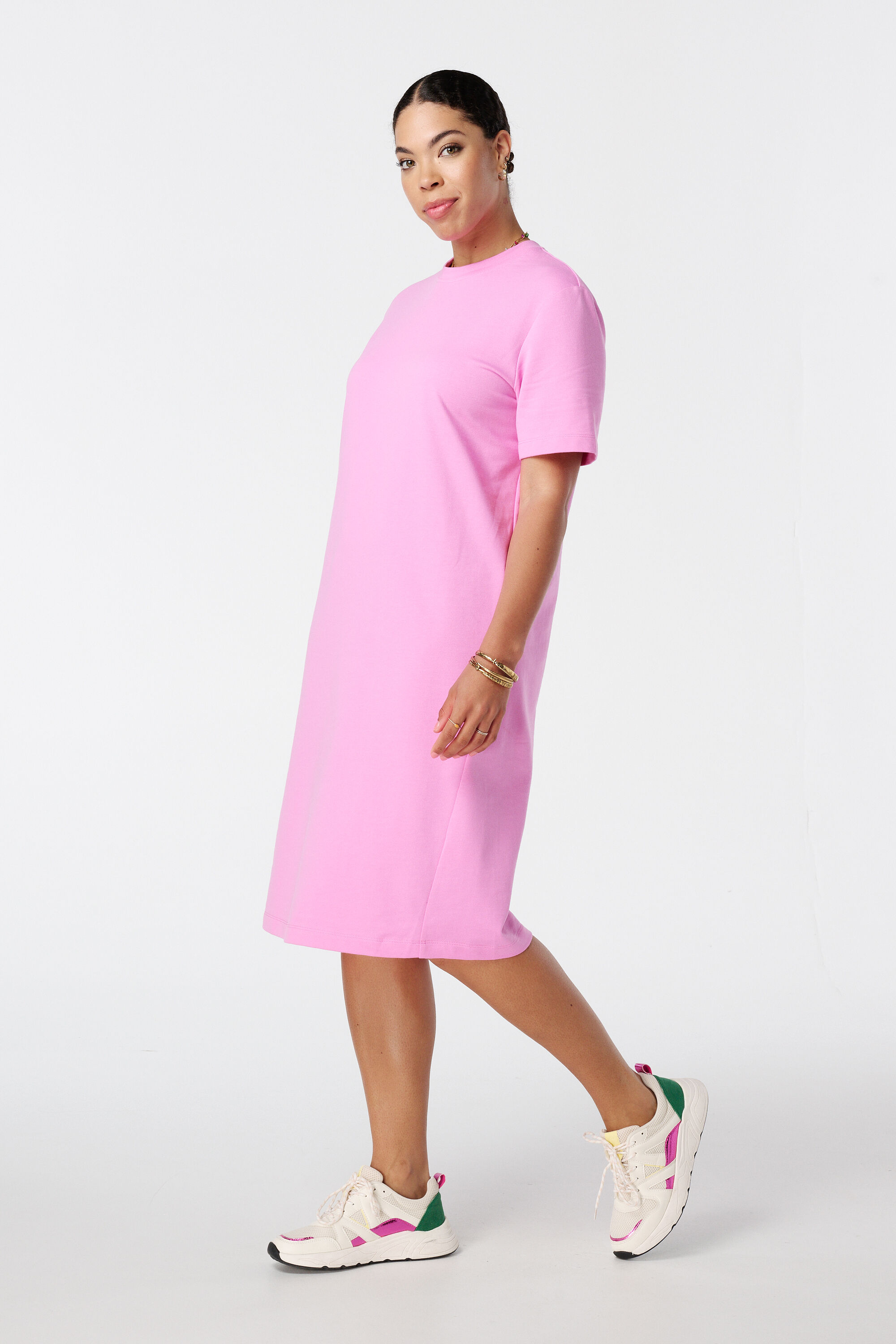 Midi T-shirtjurk image number 5