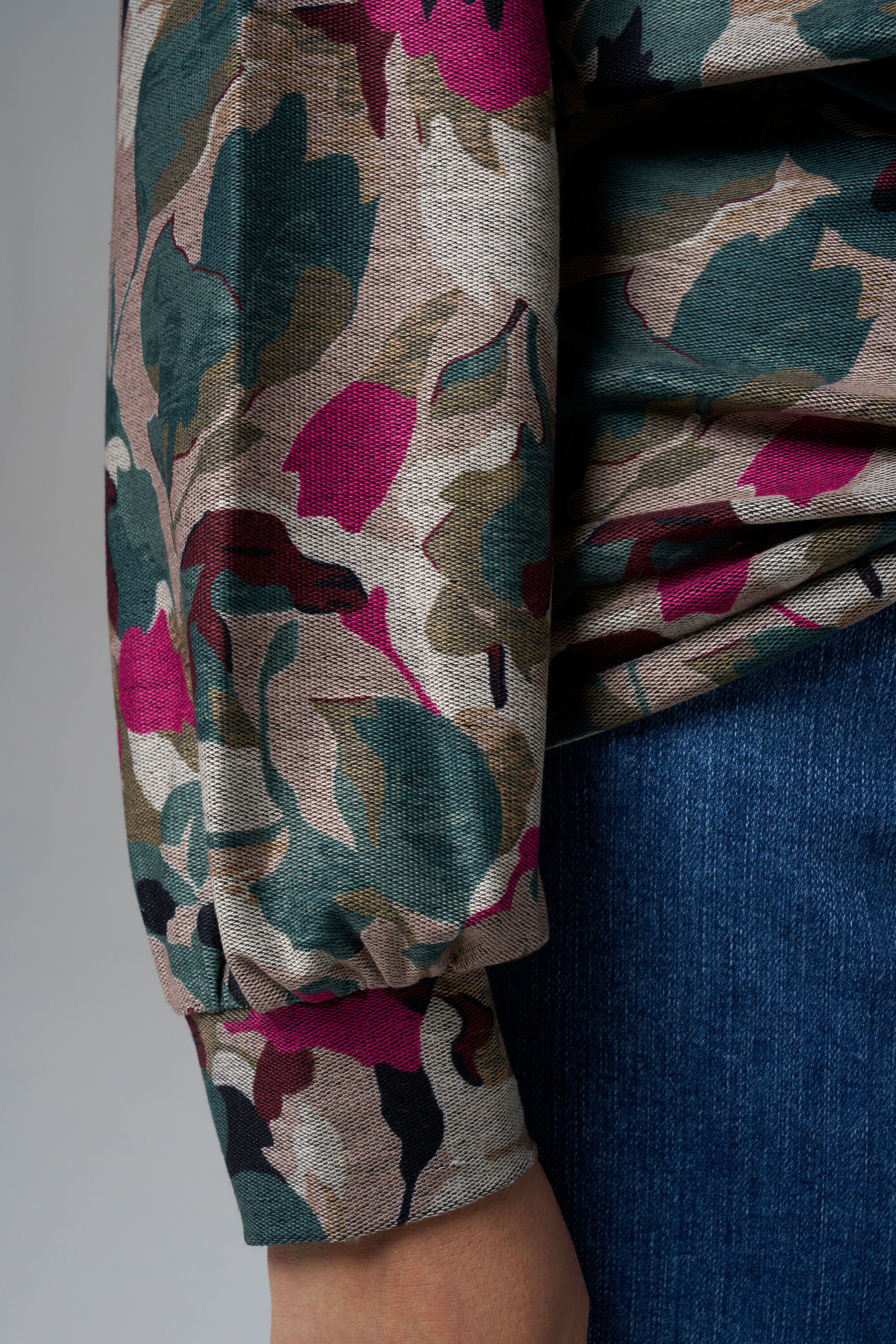 Trui me bloemen print image number 4