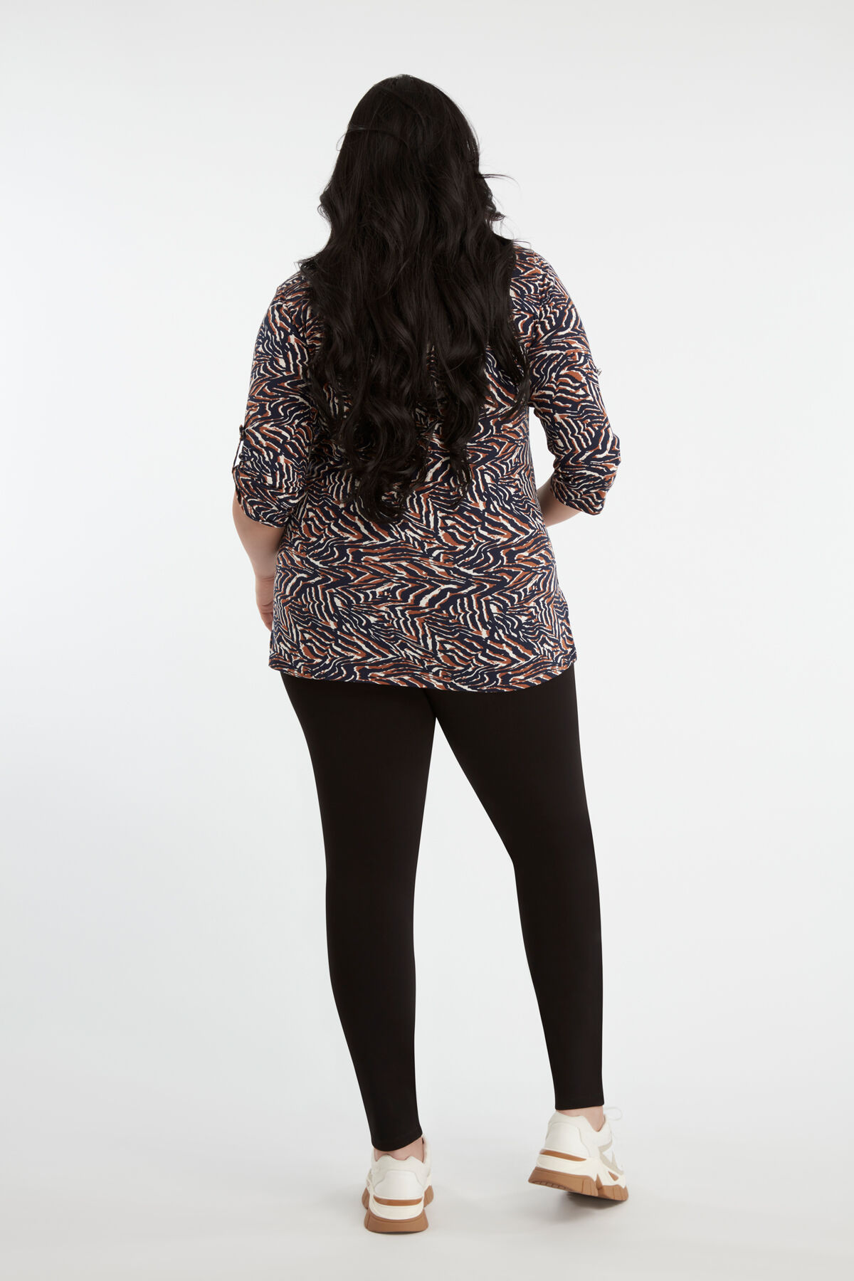 Imitatieleren thermo legging image number 4
