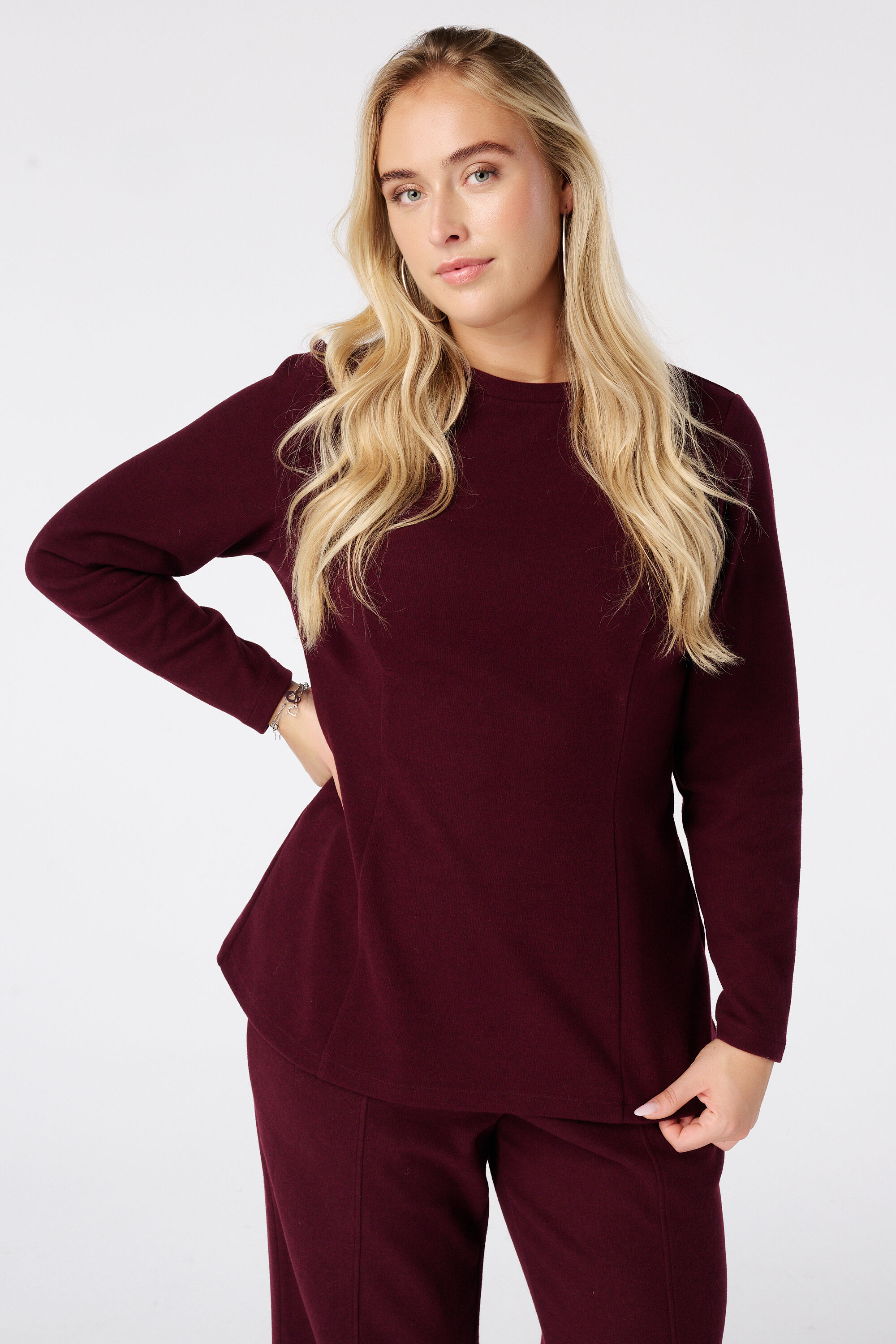 Top met peplum