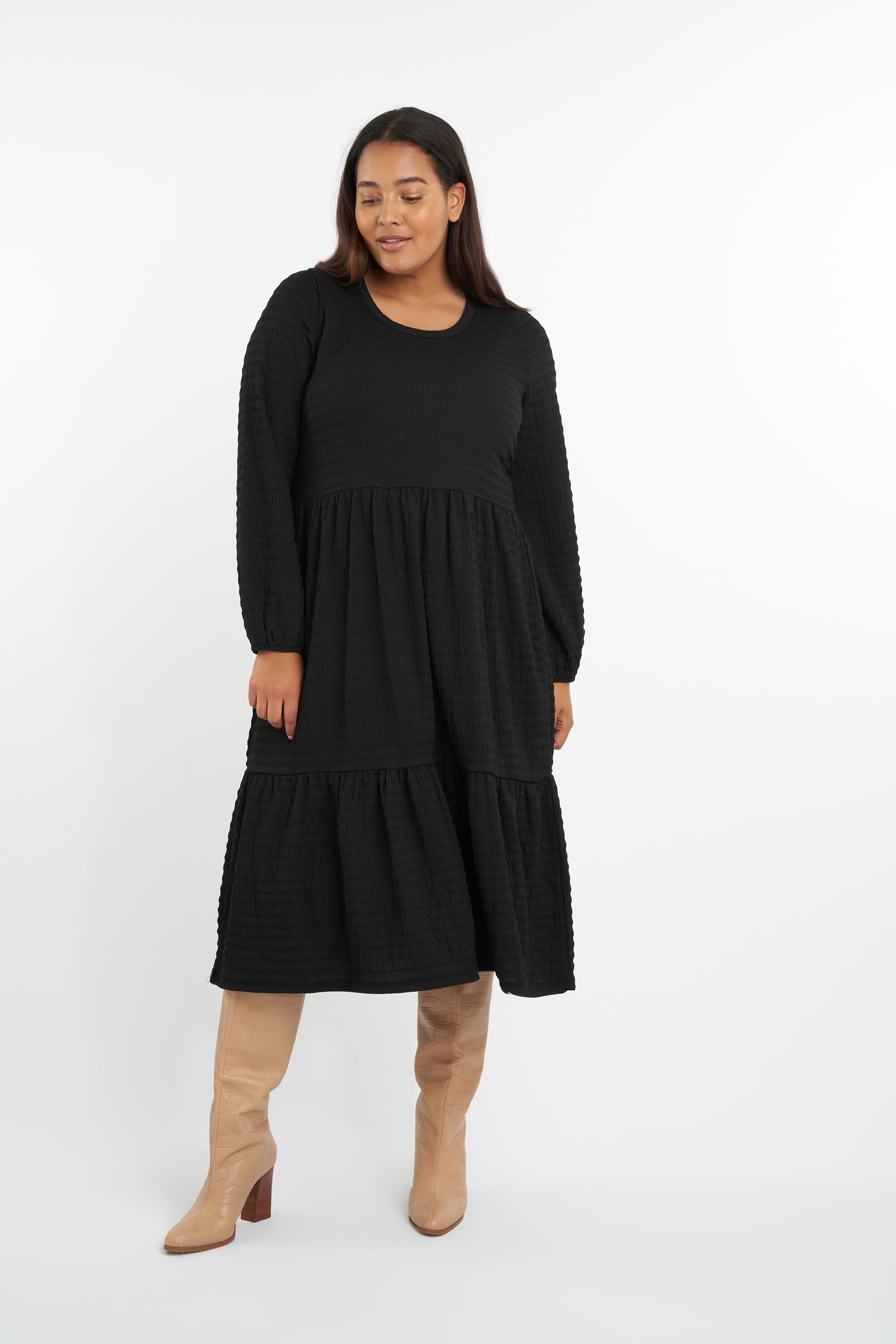 Lange wijde jurk image number 6