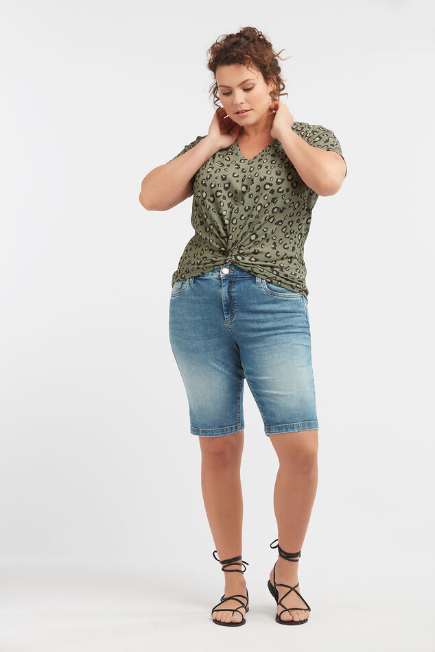 Denim bermuda image number 0