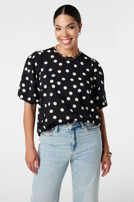 Blouse met stippen Blouse met stippen