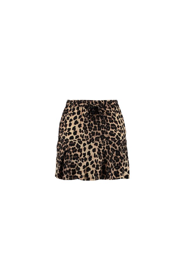 Skort met strik ceintuur image number 1