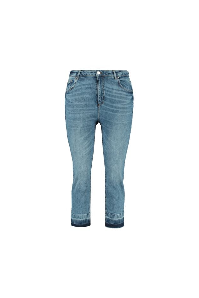 Straight fit 7/8 jeans  image number 1