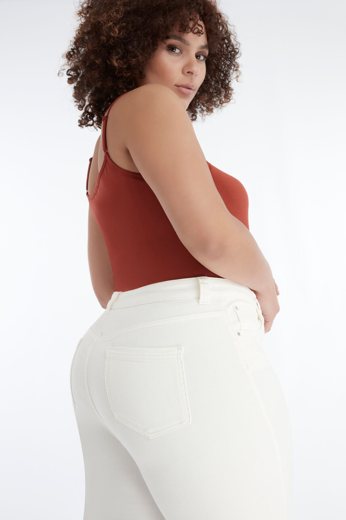 &Eacute;cru broek image number 4